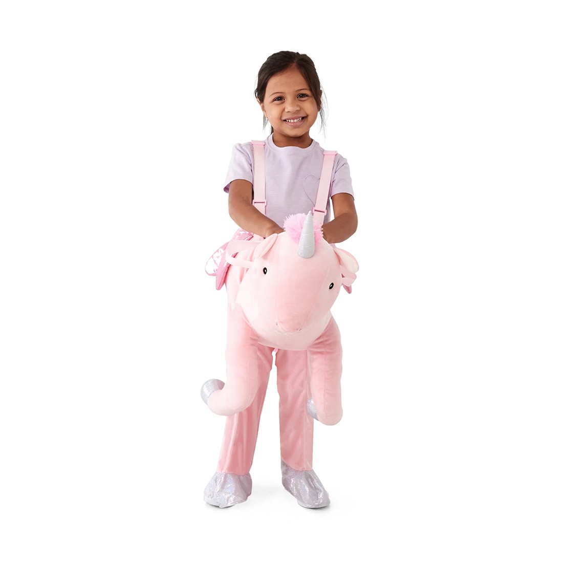 2 Unicorn Ride On Costume - Ages 4-6, 2 of 9