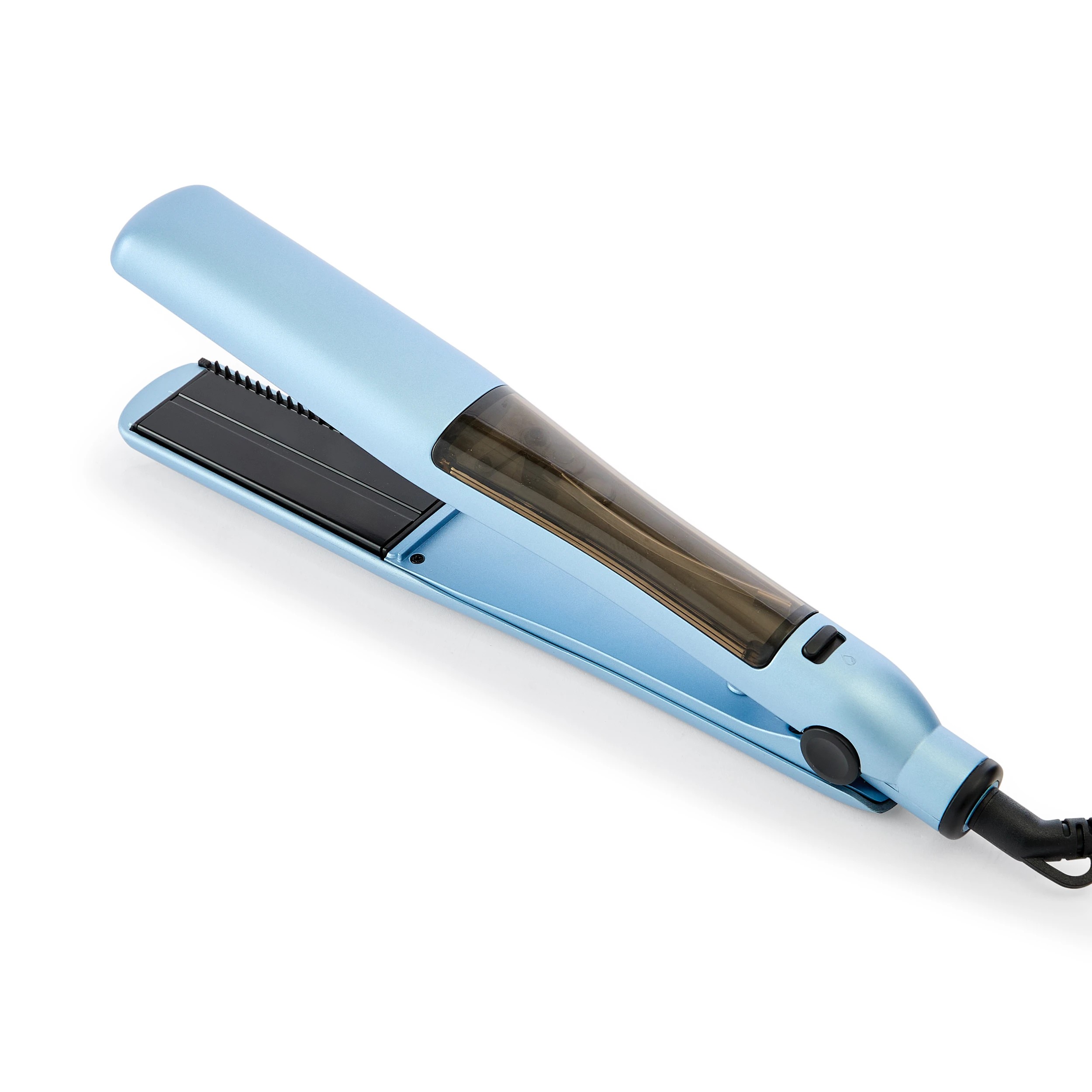 3 Steam Hair Straightener - Blue, 3 of 10