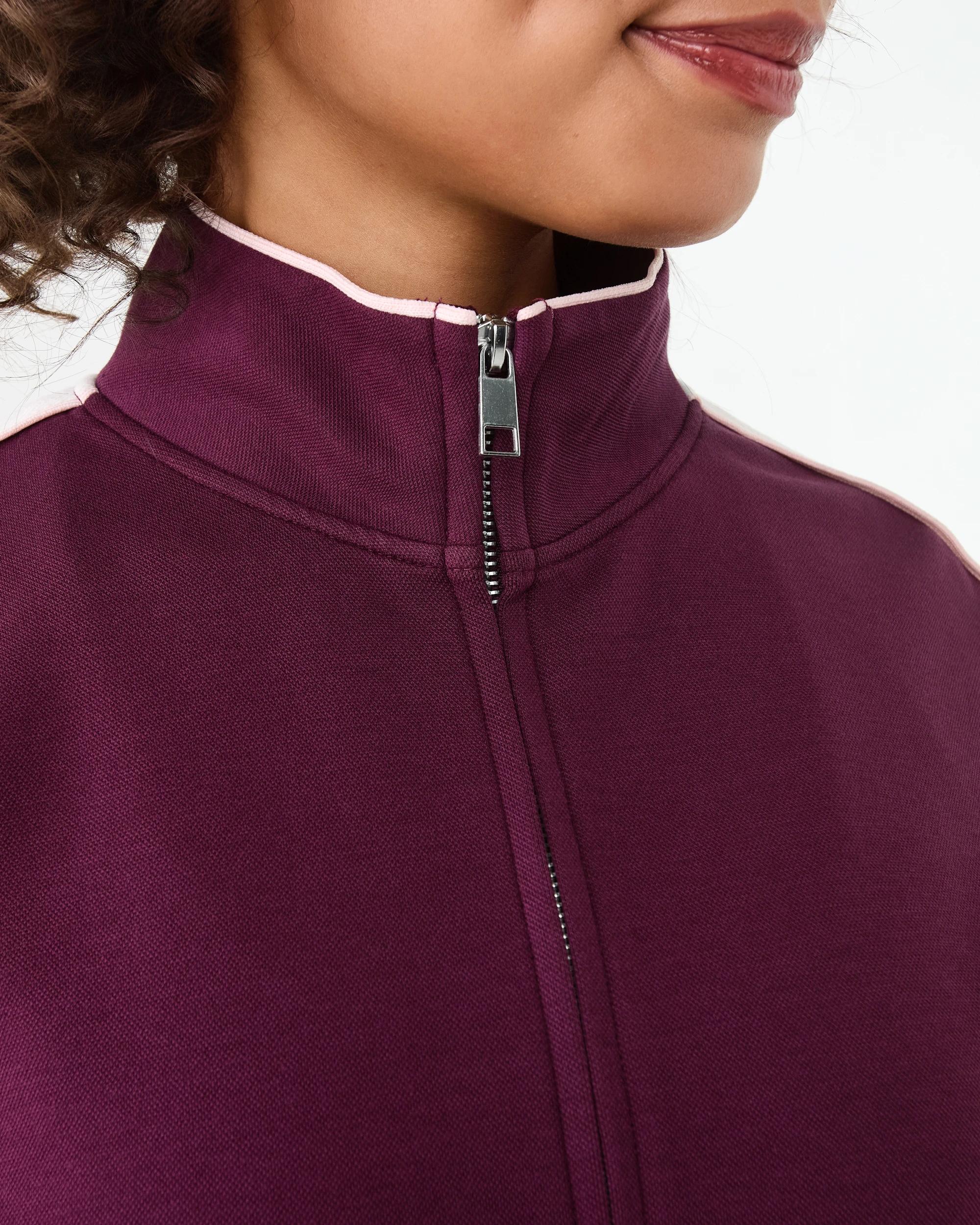 8 Active Womens Retro Zip Through Royal Burg, 8 of 10