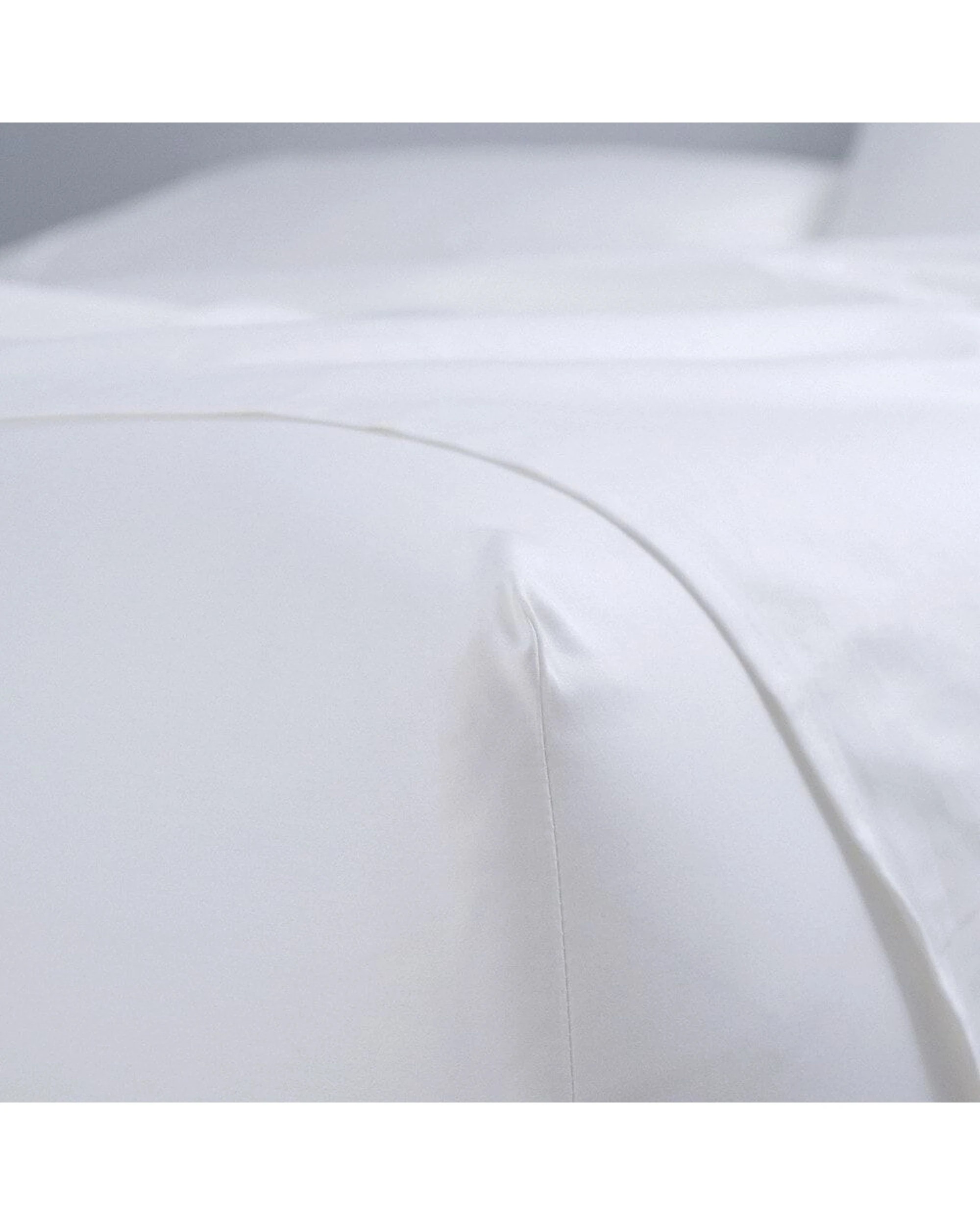 3 Canningvale Mille 1000TC Long Staple Cotton Bed Sheet Pillowcase Set - King Bed - White, 3 of 5