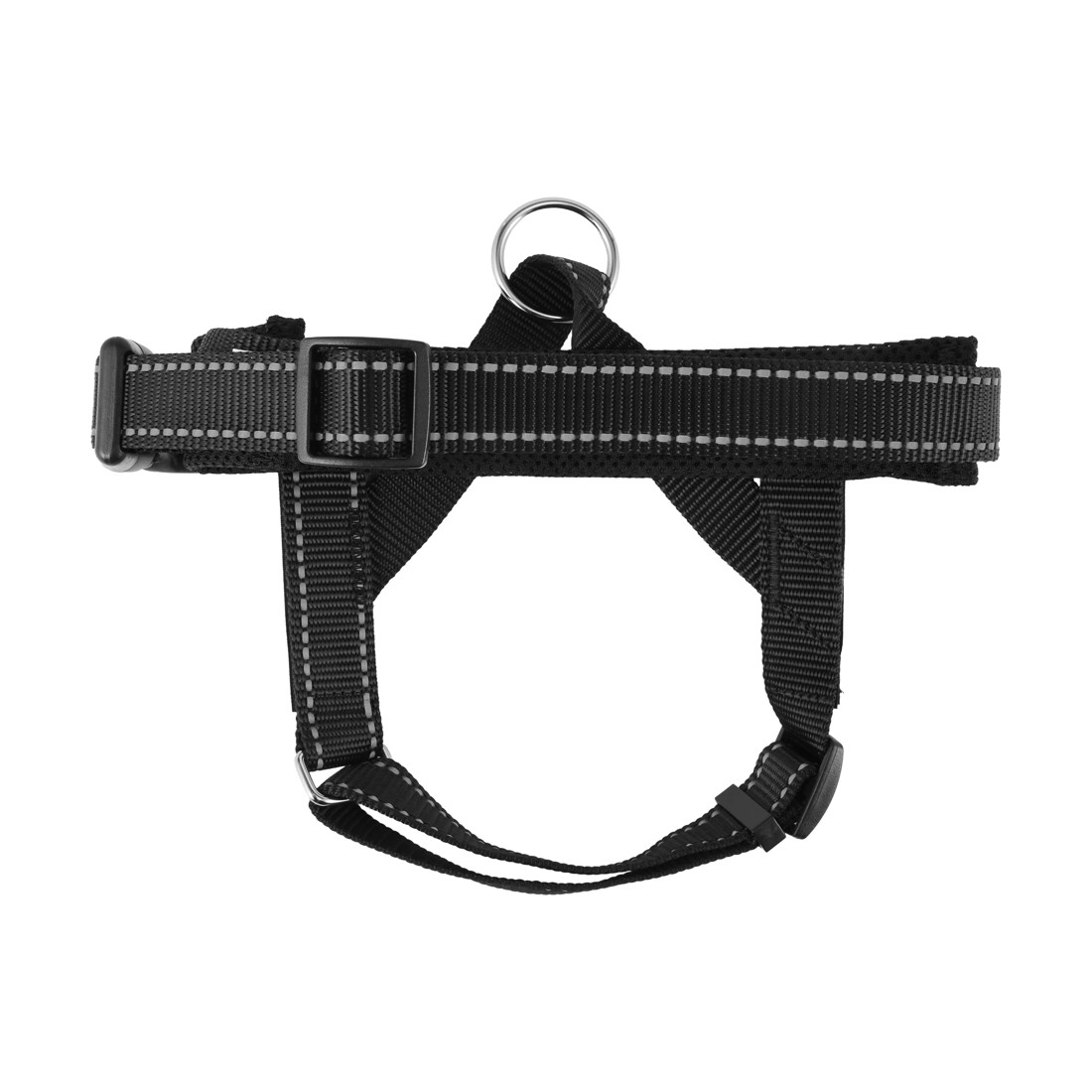 8 Pet Customisable Harness - Medium, Black, 8 of 10