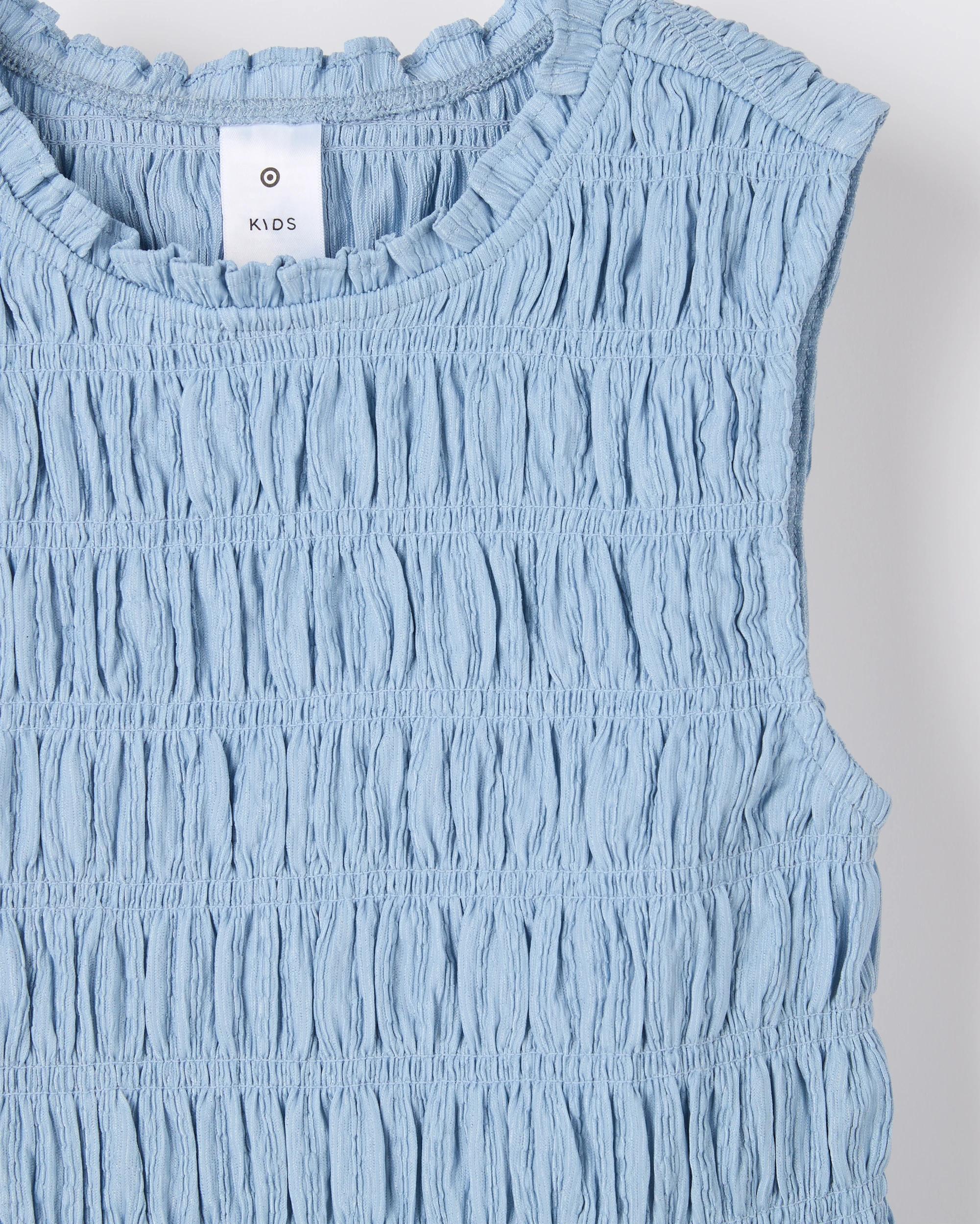 7 Target Kids Textured Knit Tank Top BLUE, 7 of 7