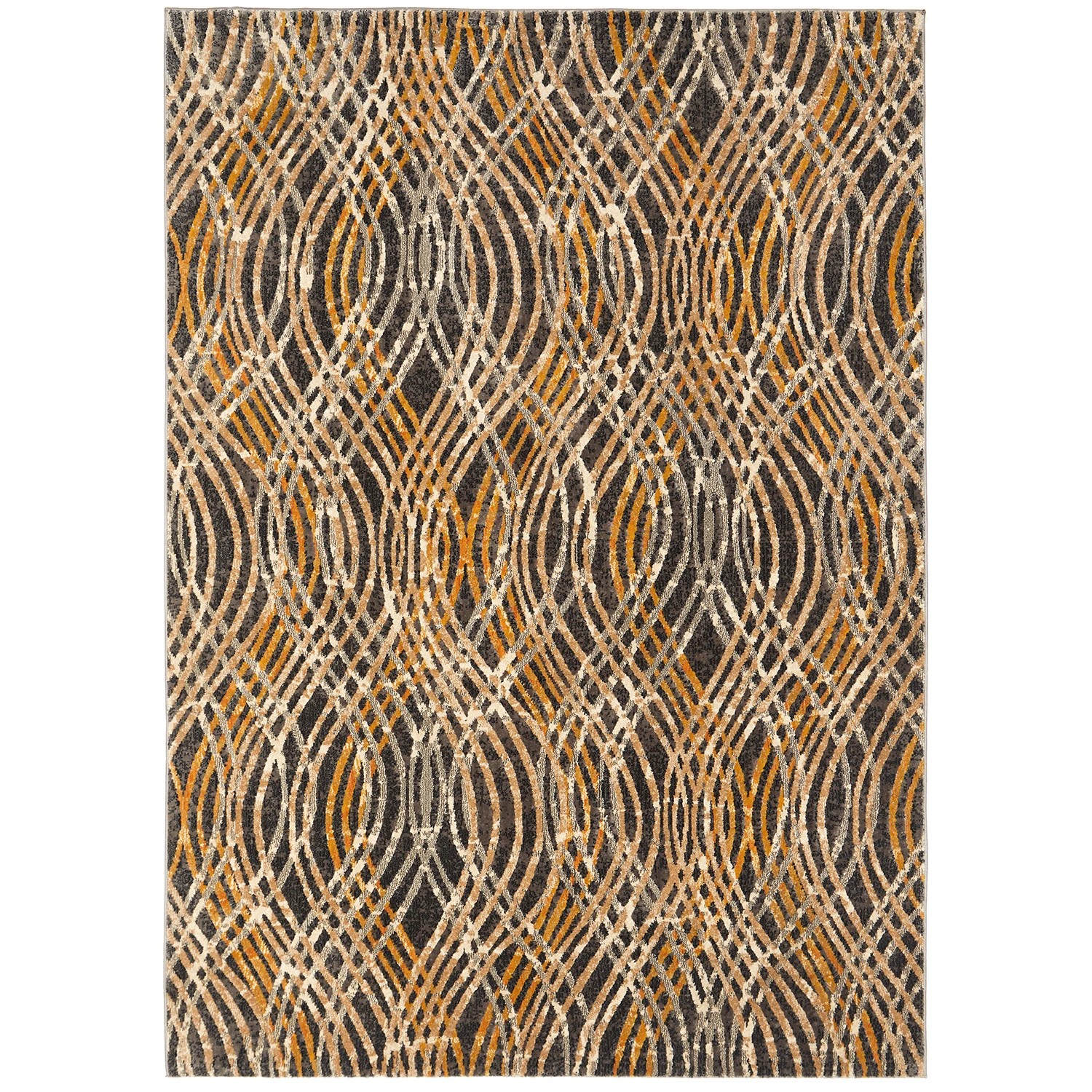 2 Common Ground Rugs Wonderland 400x300cm - Extra Extra Large Power Loomed Pet Friendly Floor Rug - Brown, 2 of 9