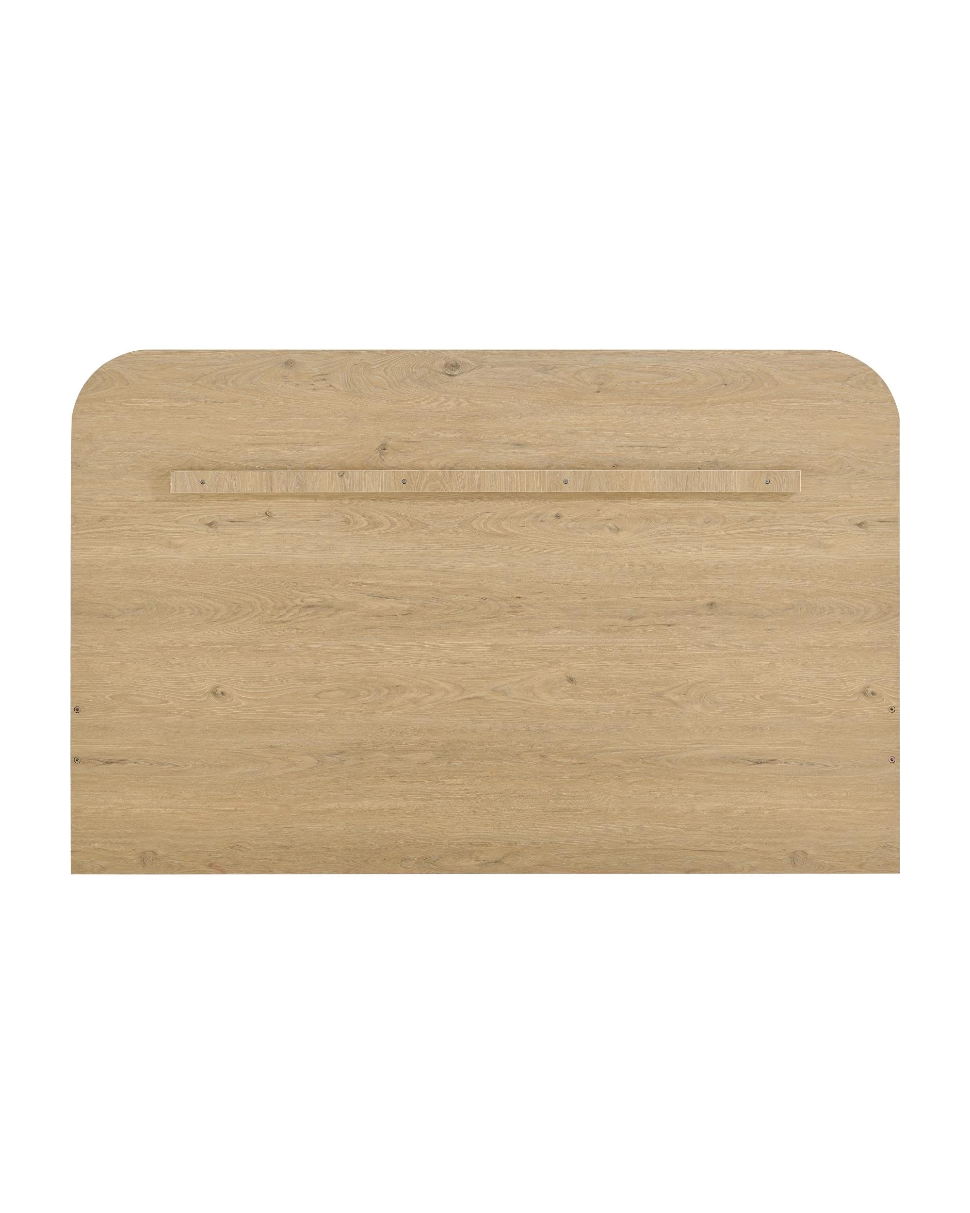 5 Kodu Bed Frame Queen Rounded - Natural, 5 of 8