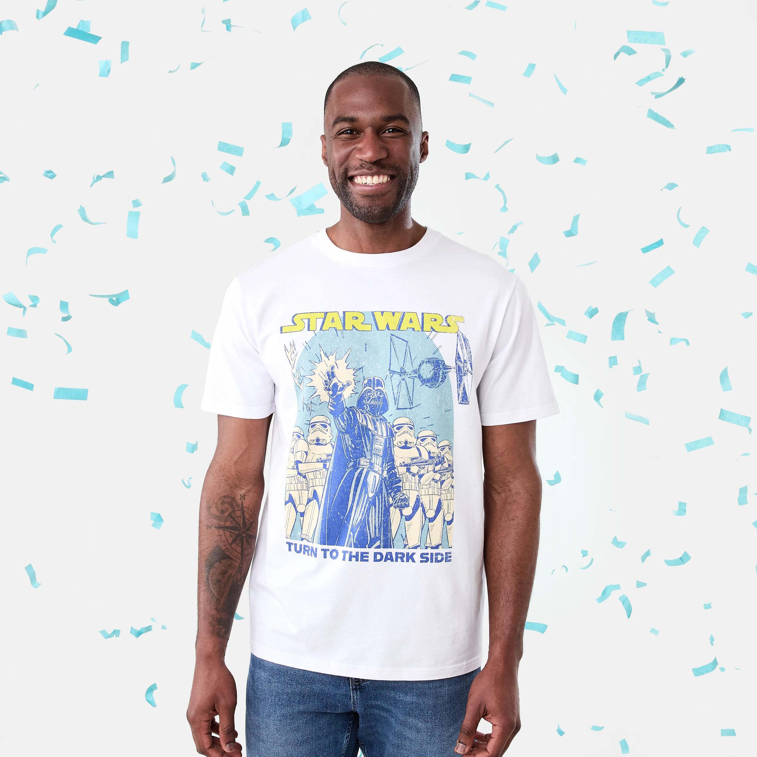 1 Star Wars License T-shirt White, 1 of 6