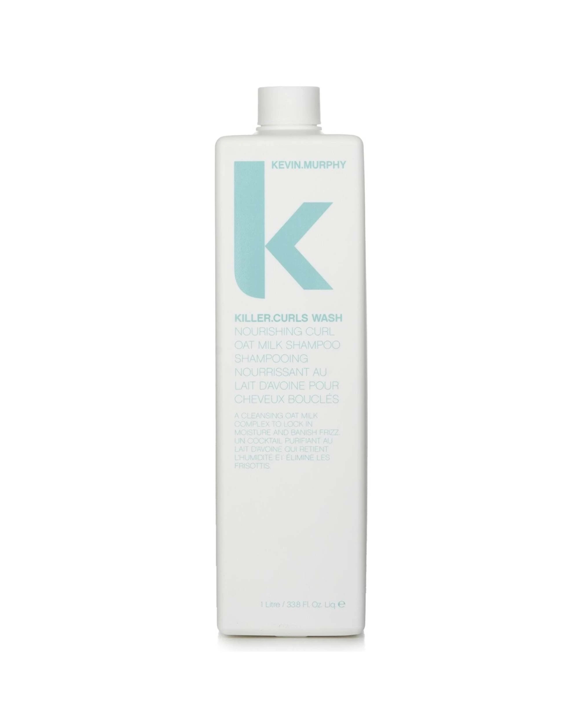 1 Kevin.Murphy Killer.Curls Wash (Nourishing Curl Oat Milk Shampoo)  1000ml/33.8oz, 1 of 4