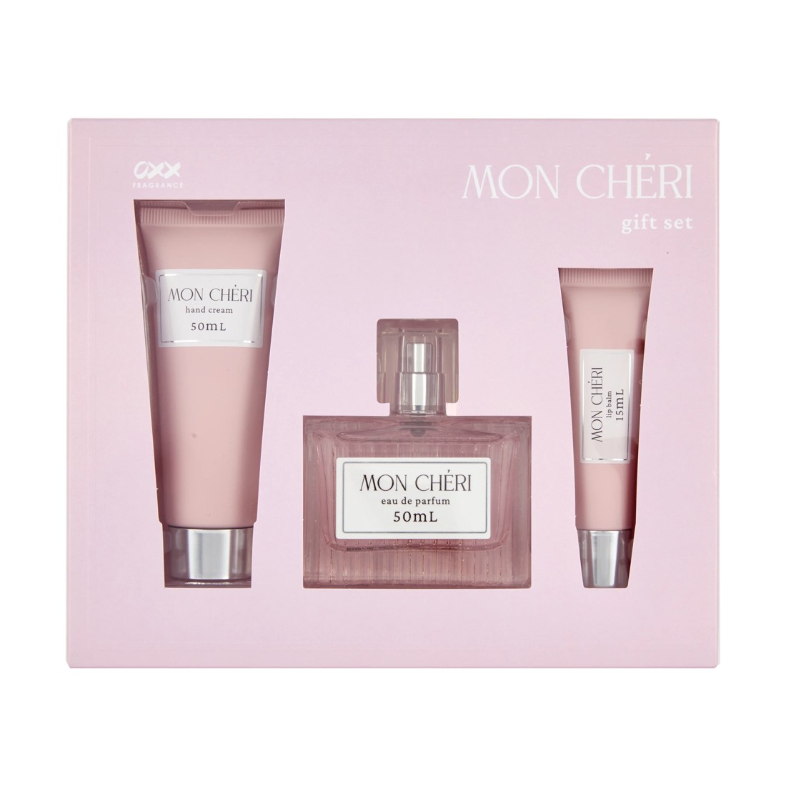 1 OXX Fragrance 3 Piece Mon Cherie Gift Set, 1 of 7