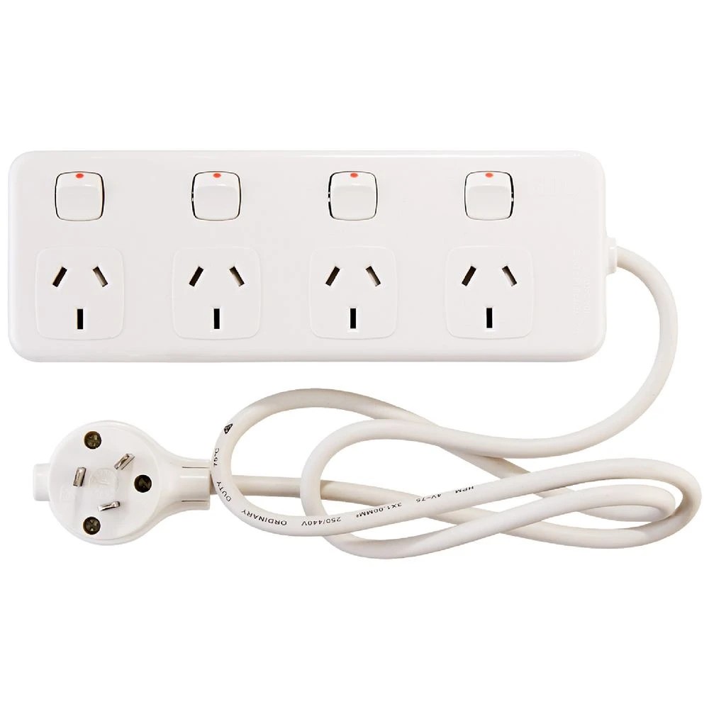 1 HPM 4 Outlet Switched Powerboard, 1 of 1