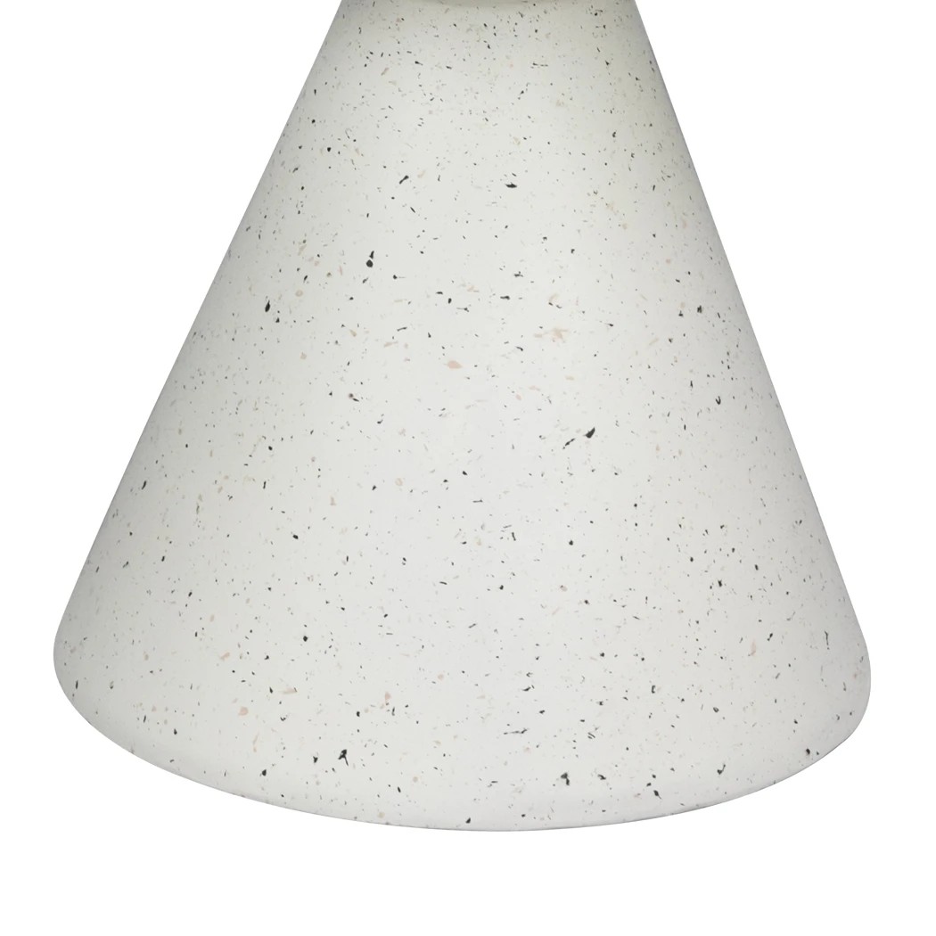 6 Levede 51x51x48.5cm Terrazzo Side Table Stool White, 6 of 8