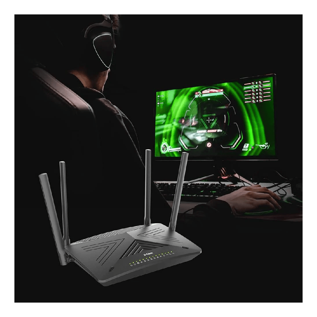 8 D-Link AX3000 Dual Band WiFi 6 VoIP Modem Router DSL-X3052E, 8 of 8