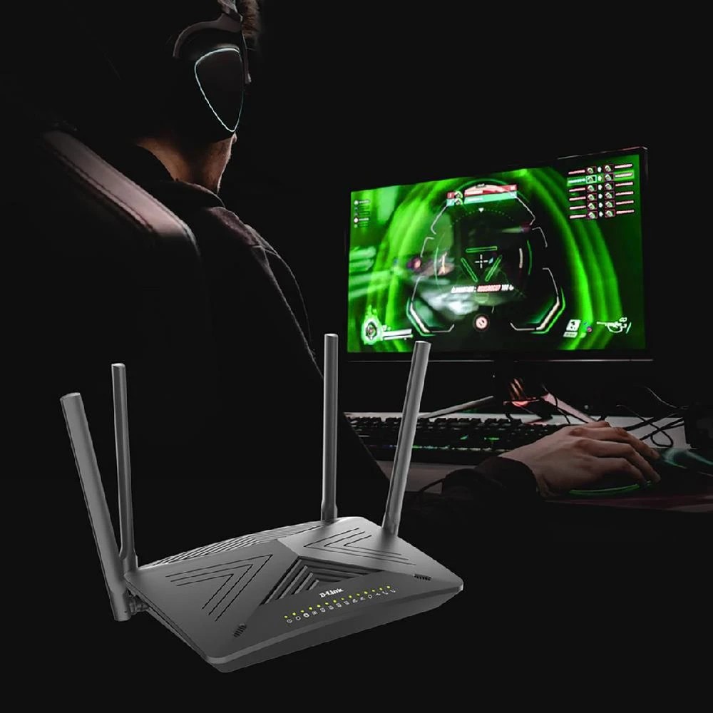 8 D-Link AX3000 Dual Band WiFi 6 VoIP Modem Router DSL-X3052E, 8 of 8