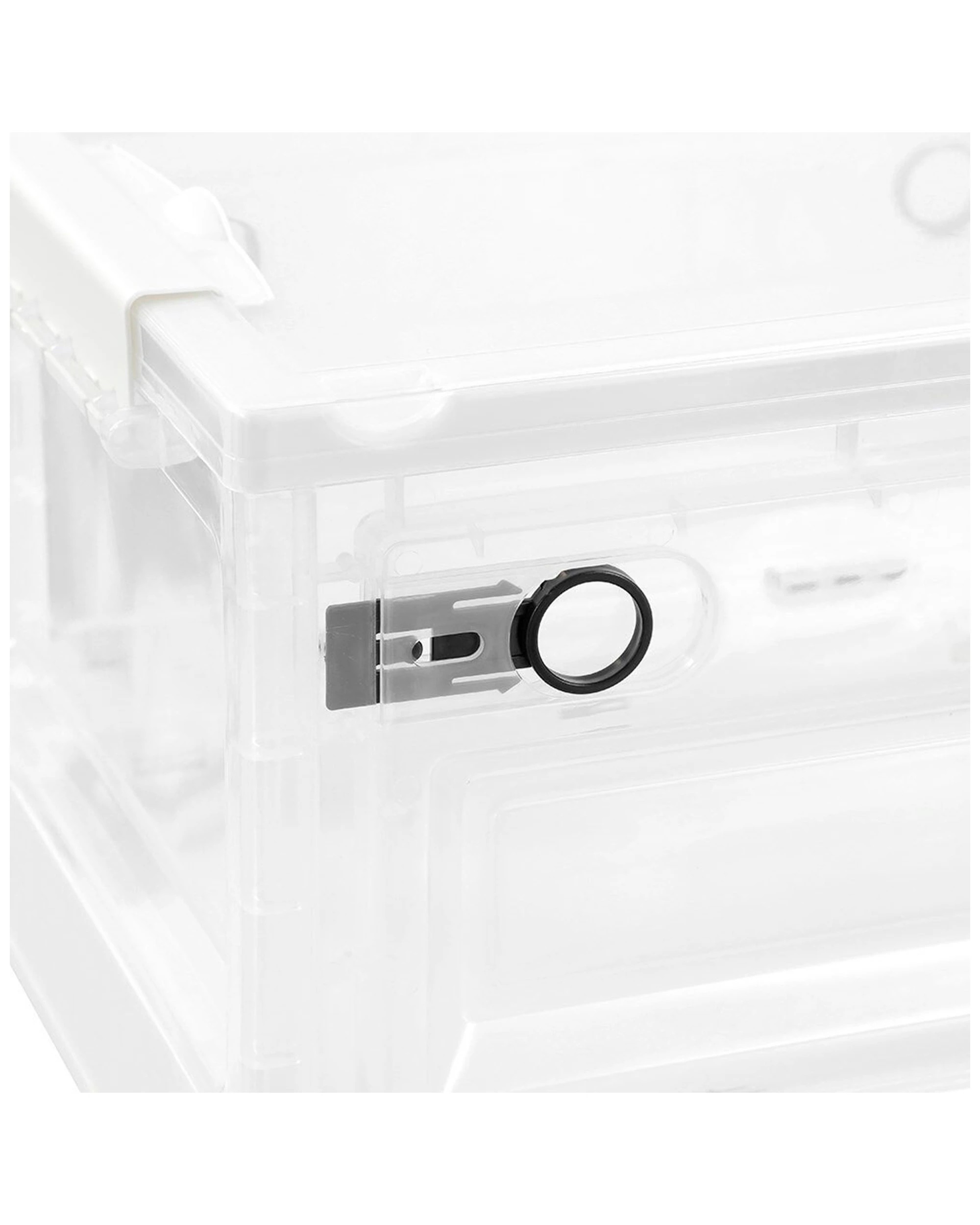 9 Boxsweden Foldaway Stackable Box 18.5L - Stackable Storage Box - Wheels
 - plain, 9 of 9