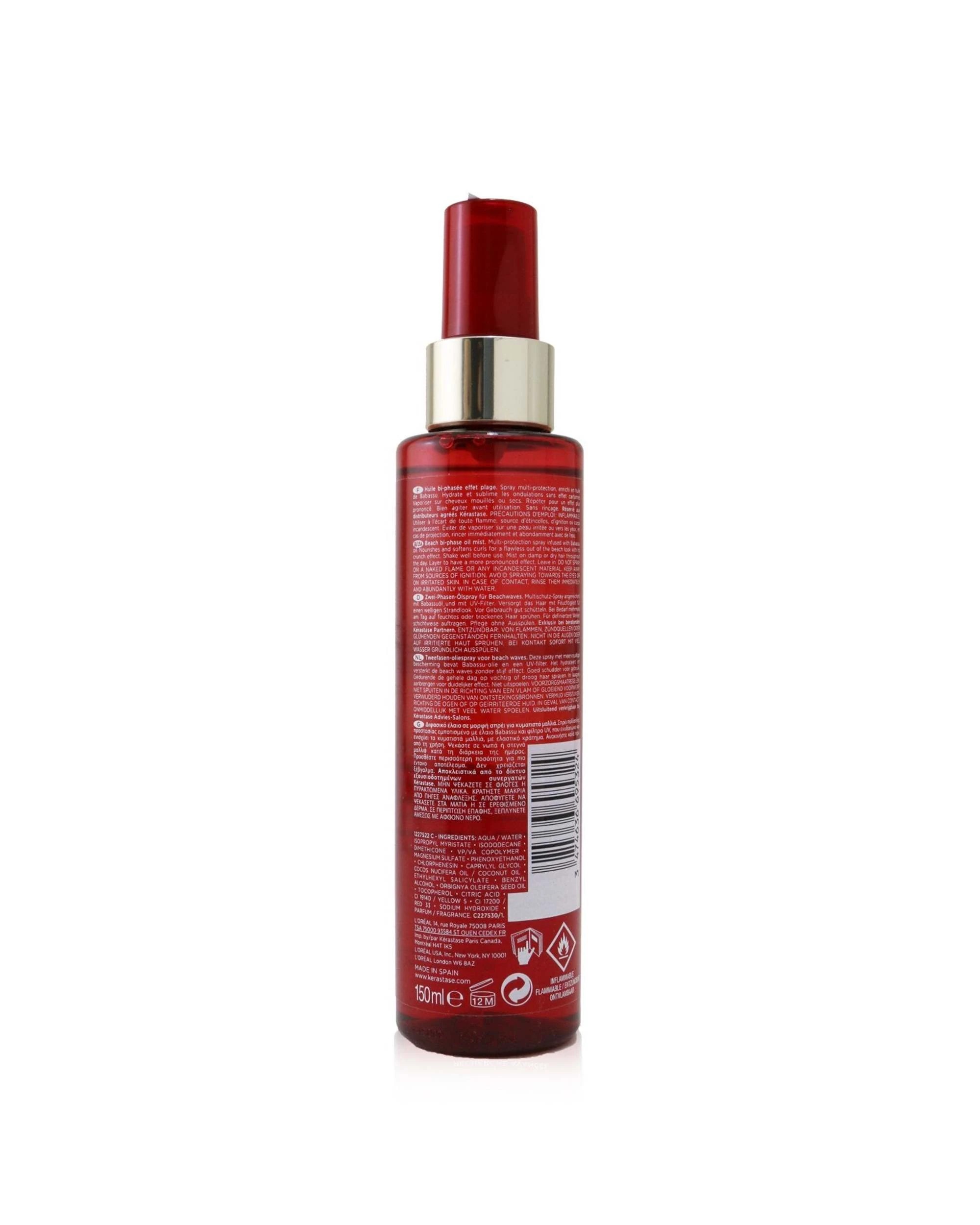 3 Kerastase Soleil Huile Sirene Beach Bi-Phase Oil Mist (Sun-Exposed Hair)  150ml/5.1oz, 3 of 3