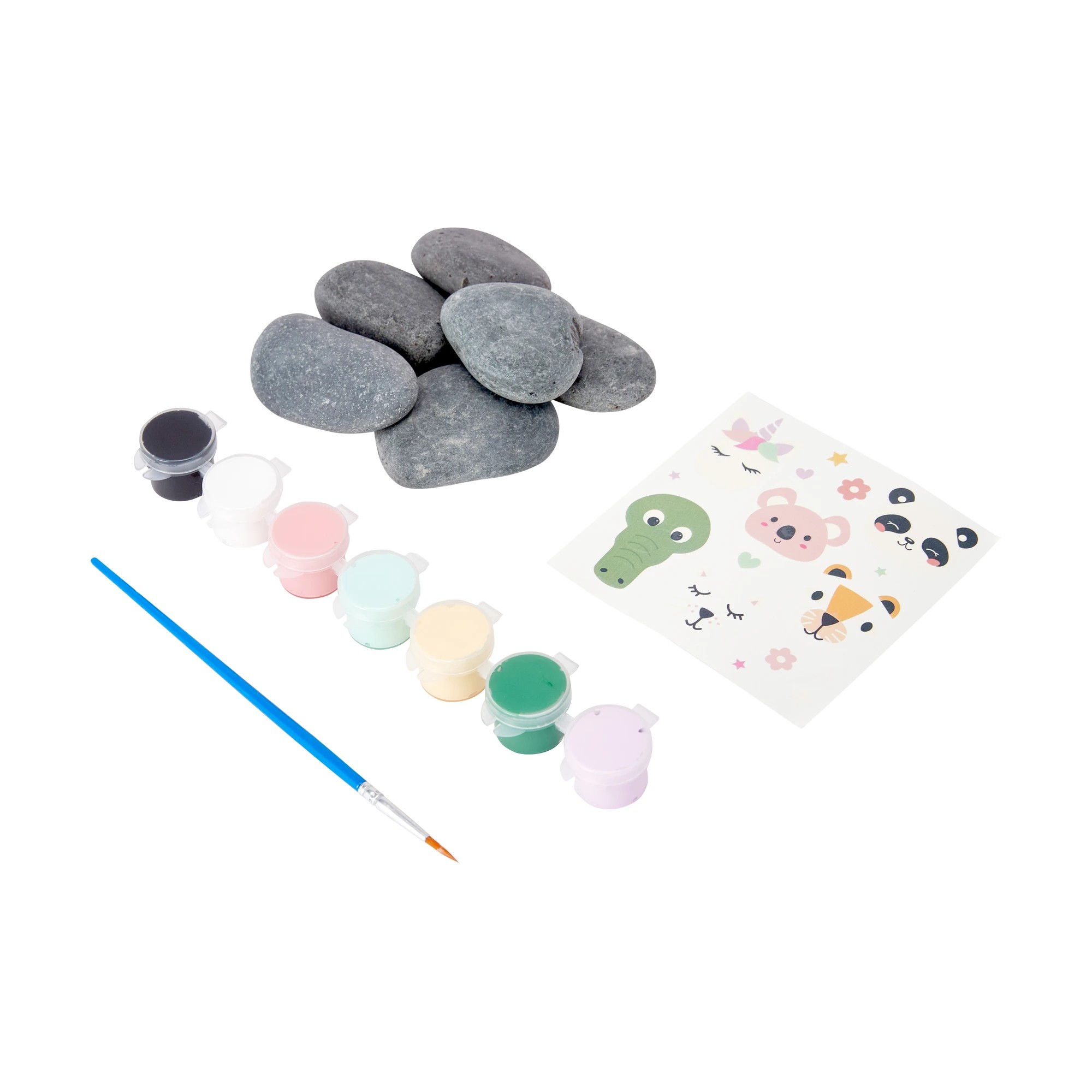 3 15 Piece Paint Your Own Animal Rocks Set, 3 of 9