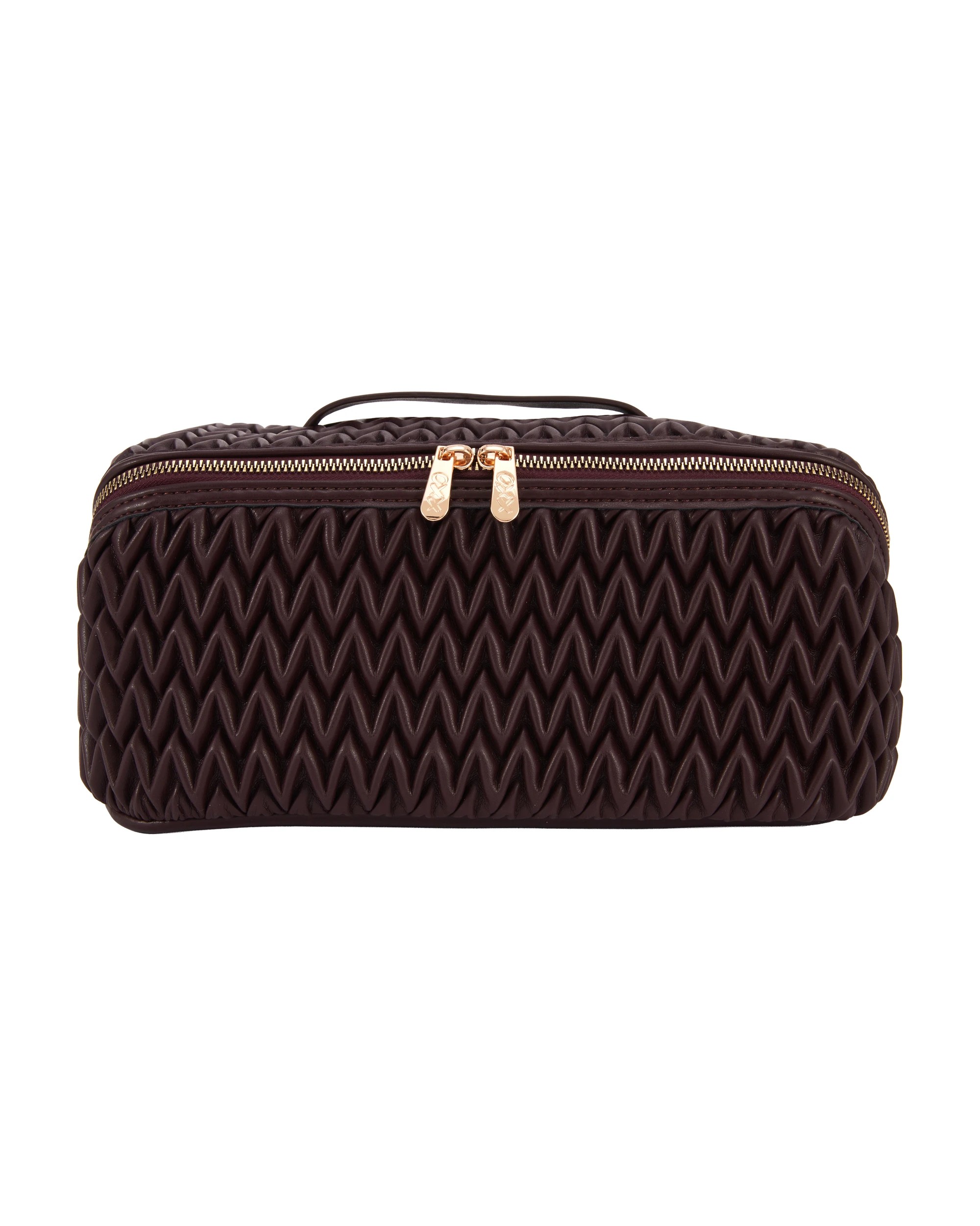 2 OXX Cosmetics Makeup Bag - Brown, 2 of 6