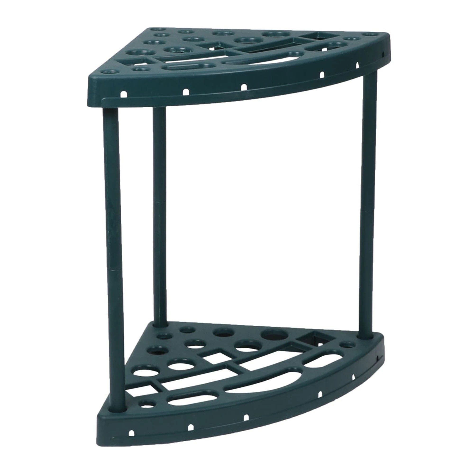 5 Lambu Garden Tools Rack Shed Storage Long Short Handles Organizer Holder - Green, 5 of 5