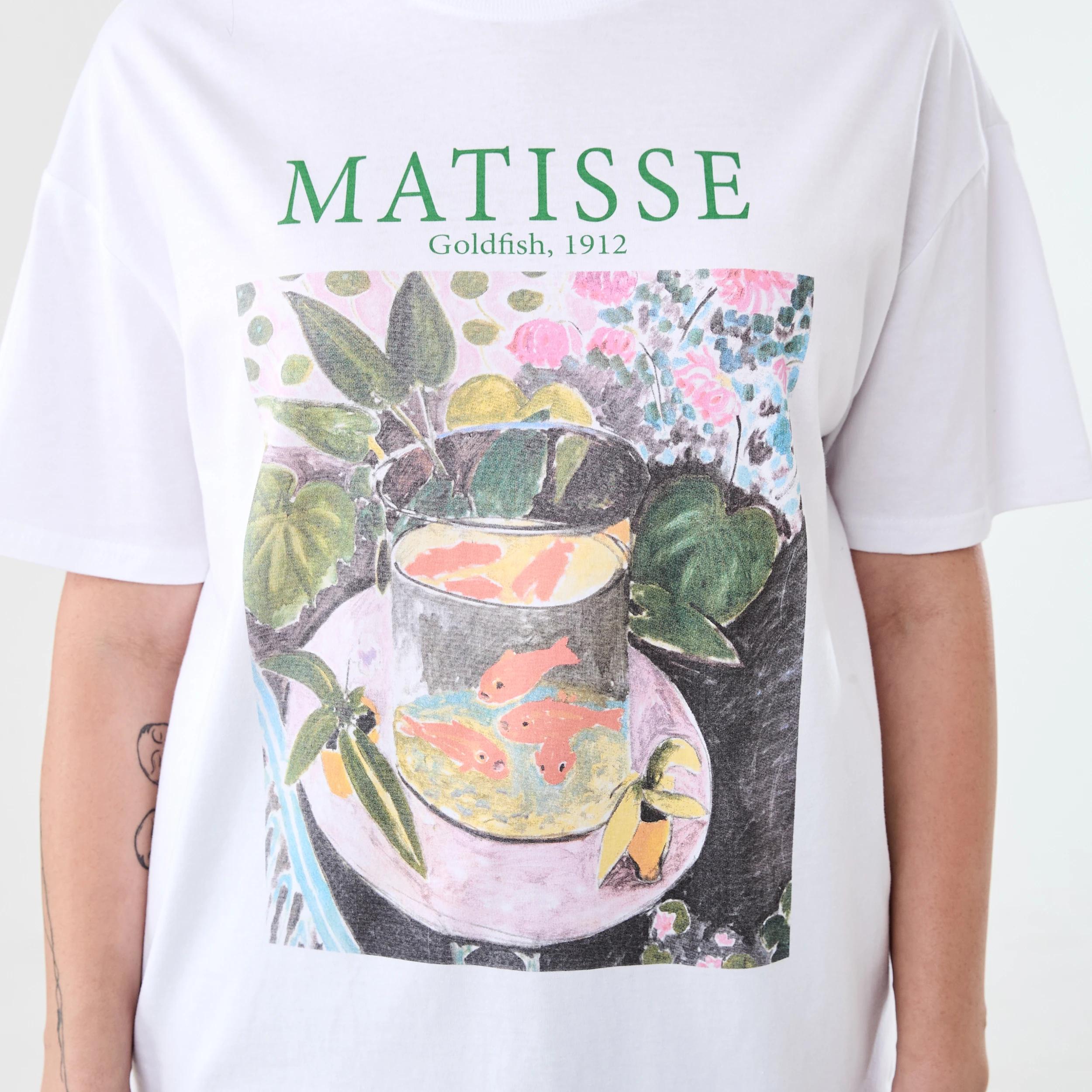 5 Matisse License Short Sleeve T-shirt MATISSE WHITE, 5 of 5