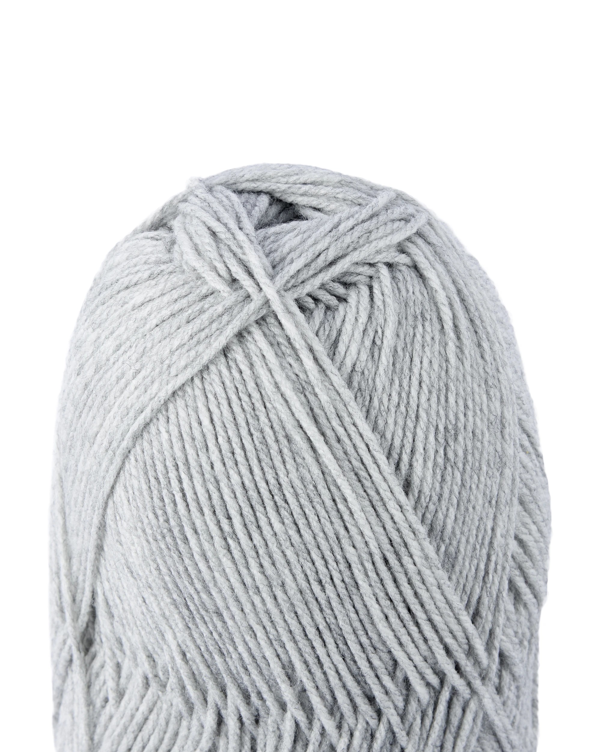 2 8 Ply Acrylic Yarn 100g - Grey, 2 of 4