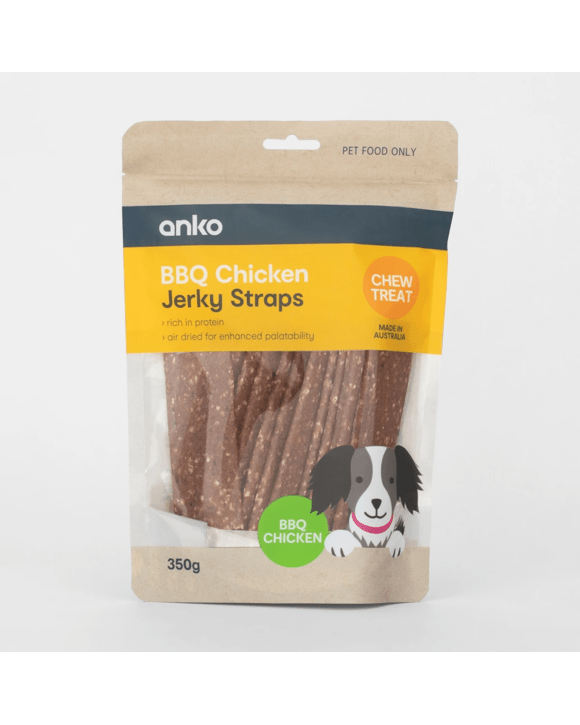 Pet Treat Jerky Straps BBQ Chicken Kmart