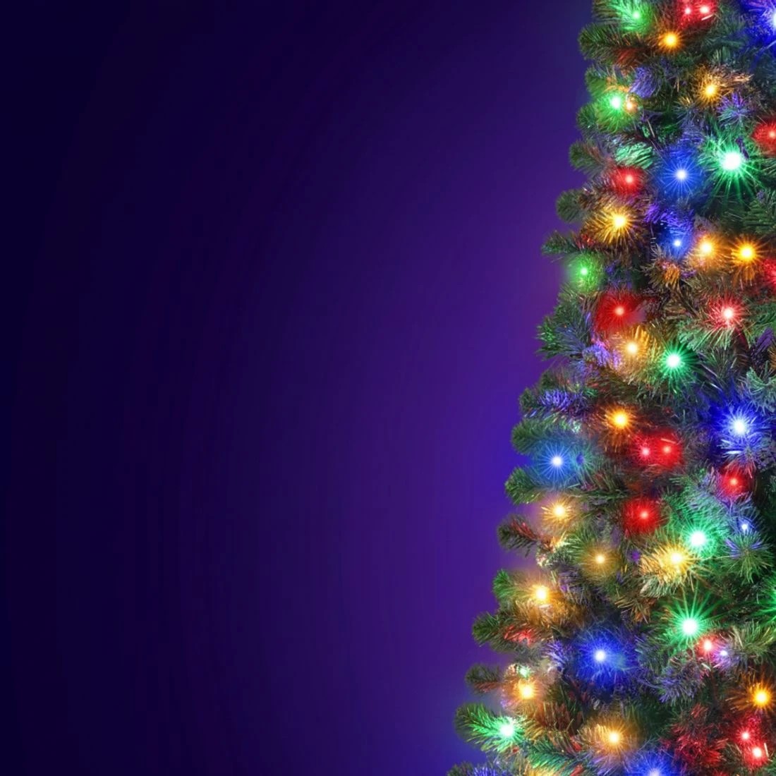 4 Jingle Jollys Christmas Tree 1.8M LED Corner Xmas Tree Half 8 Modes Multi-color - Green, 4 of 6