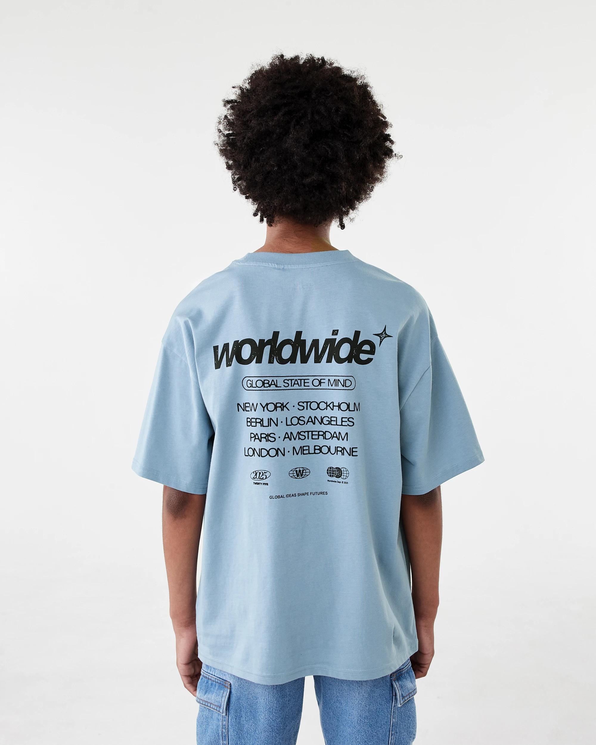 2 Short Sleeve Oversized Printed T-shirt Blu Street, 2 of 7
