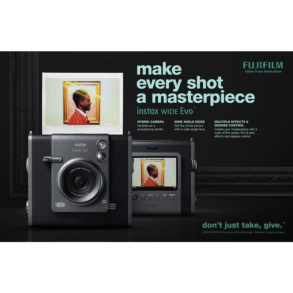 10 FujiFilm INSTAX WIDE Evo Instant Camera, 10 of 10