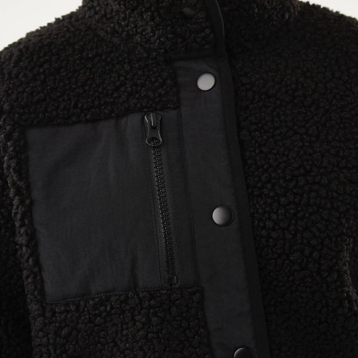 5 Teddy Fleece Jacket Black, 5 of 10