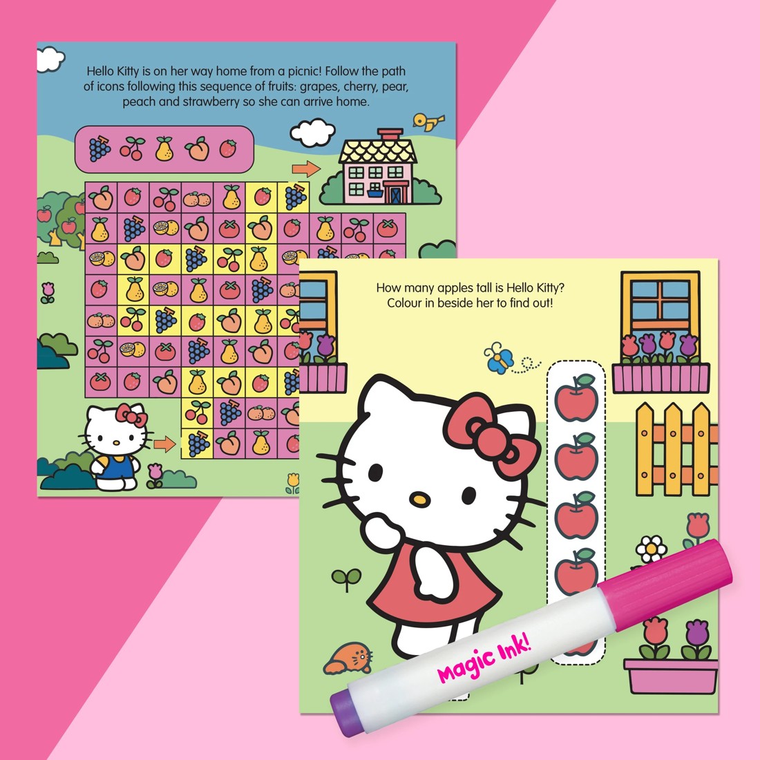 4 INKredibles Hello Kitty Mess Free Magic Ink Pictures! - Book, 4 of 5