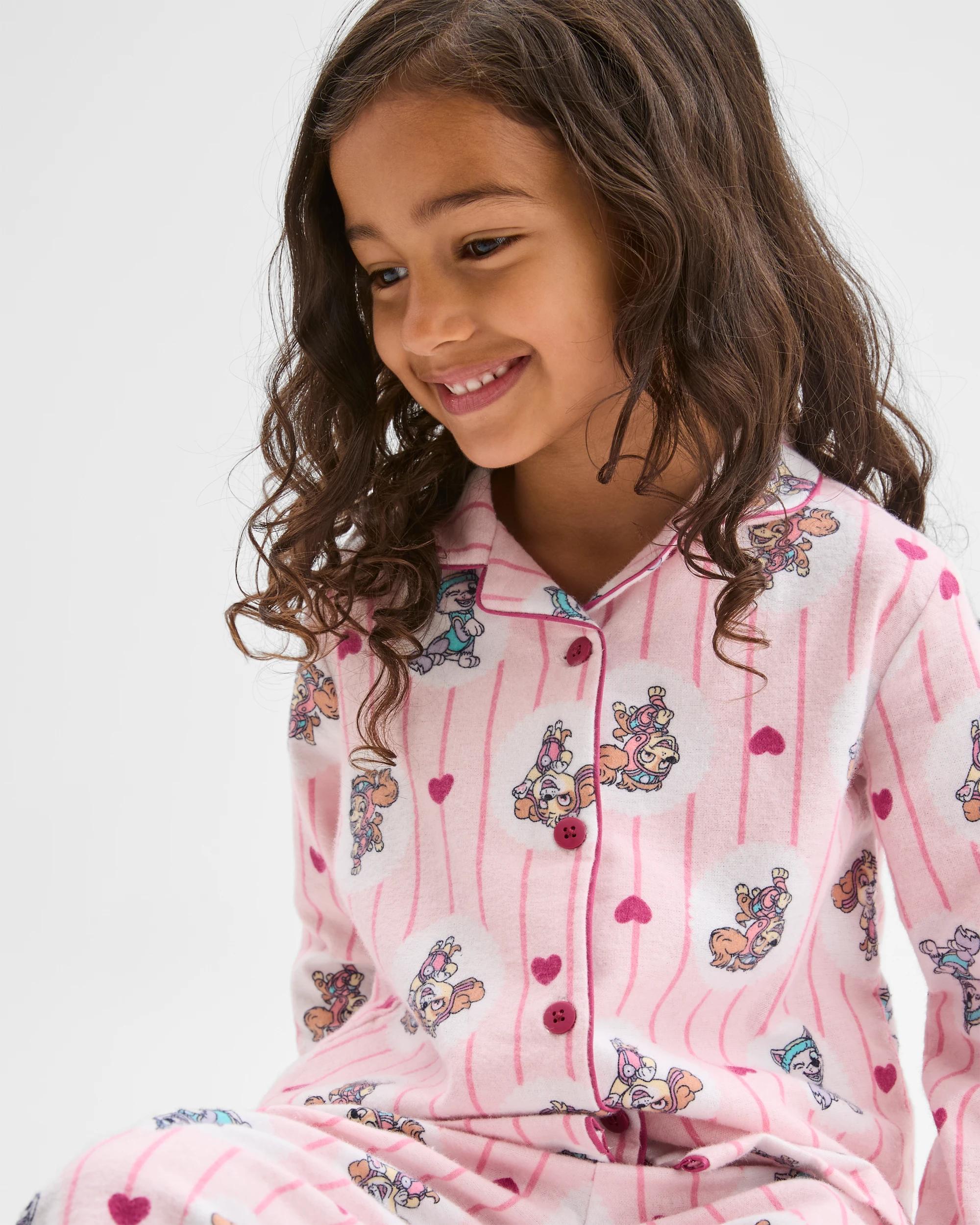2 Paw Patrol Australian Cotton Flannel Younger Girls Pyjama Set PAW PATROL, 2 of 7