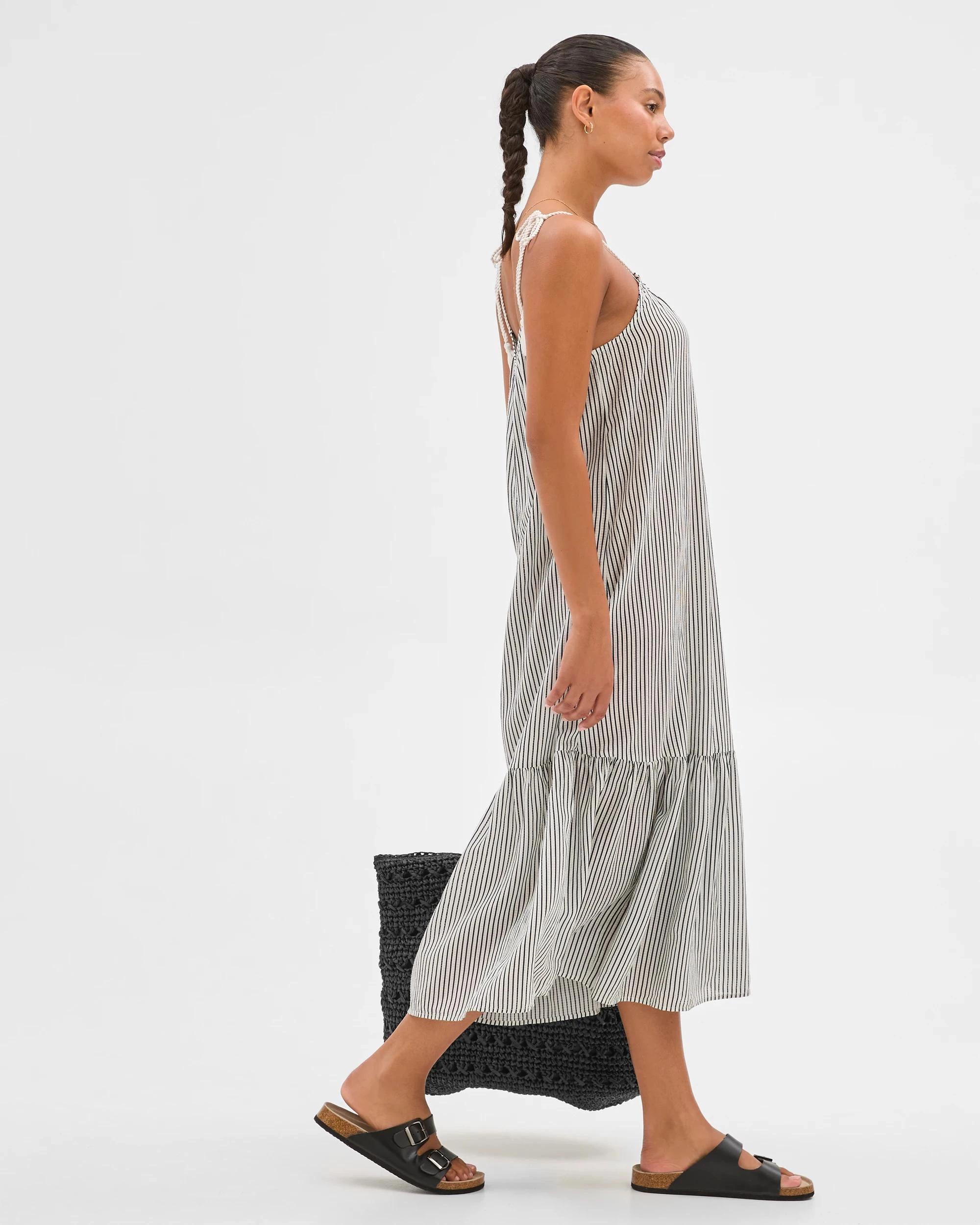 2 Target Resort Sleeveless Print Tiered Maxi Dress PRINT, 2 of 6