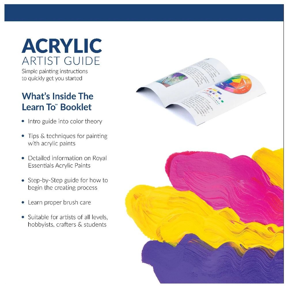 9 Royal & Langnickel Learn to Acrylic Painting Set 23 Piece, 9 of 10