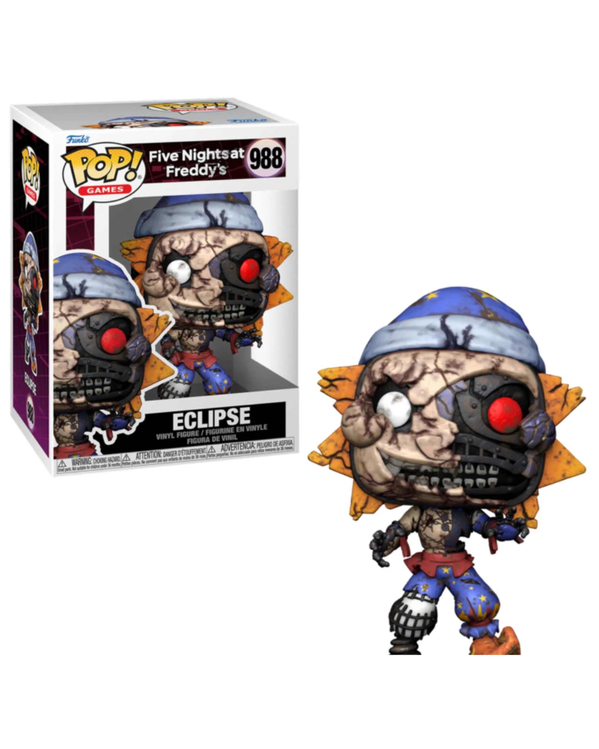 1 Five Night At Freddy's Security Breach Ruin Eclipse Funko POP! Vinyl, 1 of 1