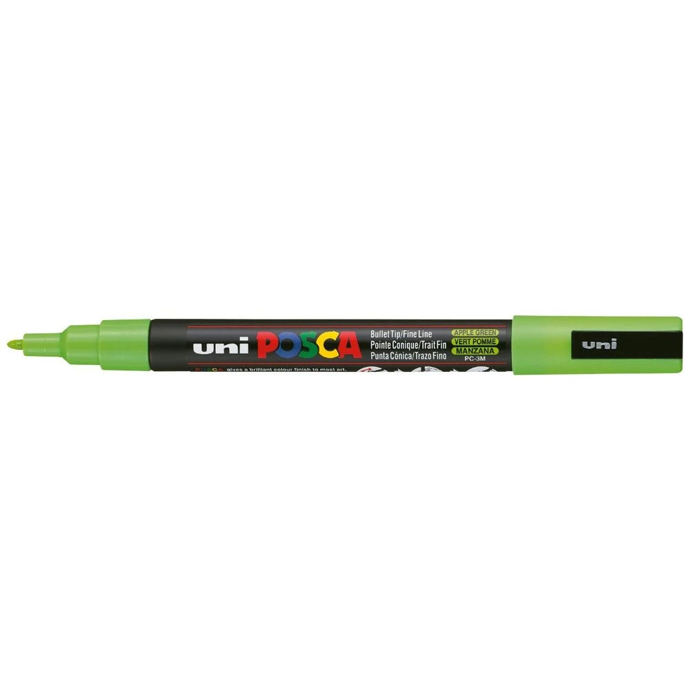 1 POSCA PC-3M Paint Marker Apple Green, 1 of 2