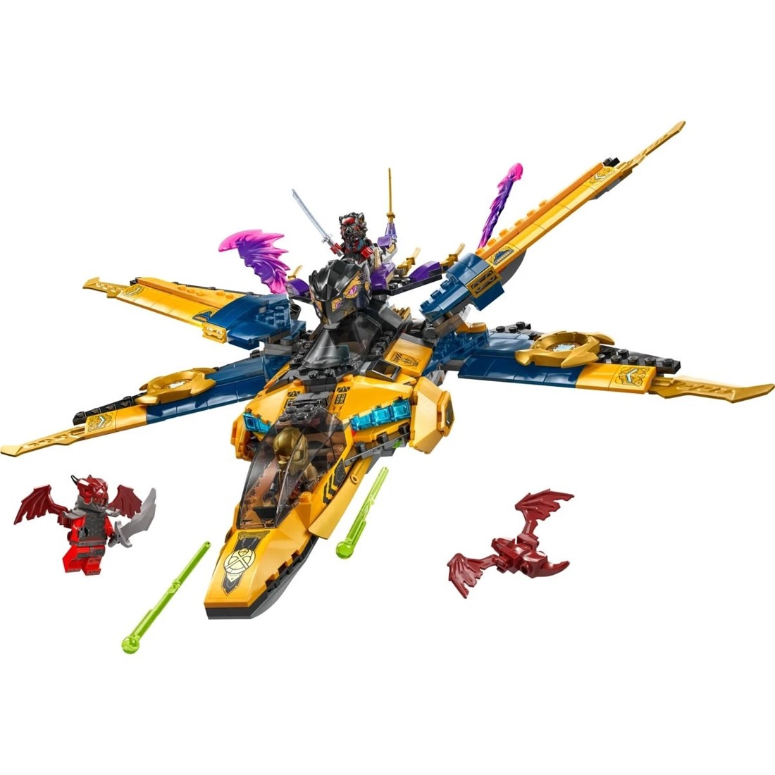 3 LEGO NINJAGO Ras and Arin's Super Storm Jet 71833, 3 of 10