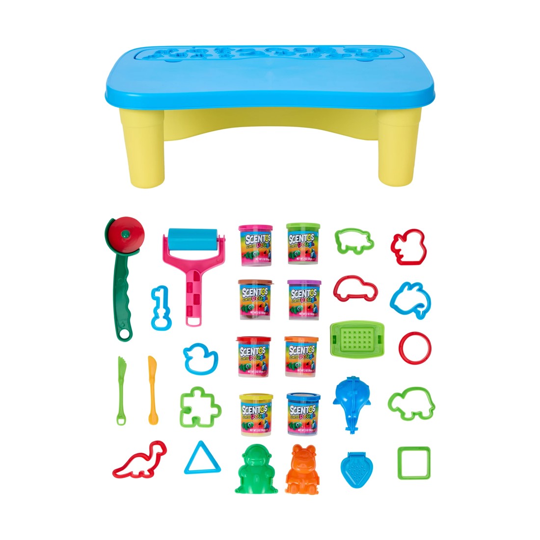 3 30 Piece Scentos Scented Dough Activity Table, 3 of 10