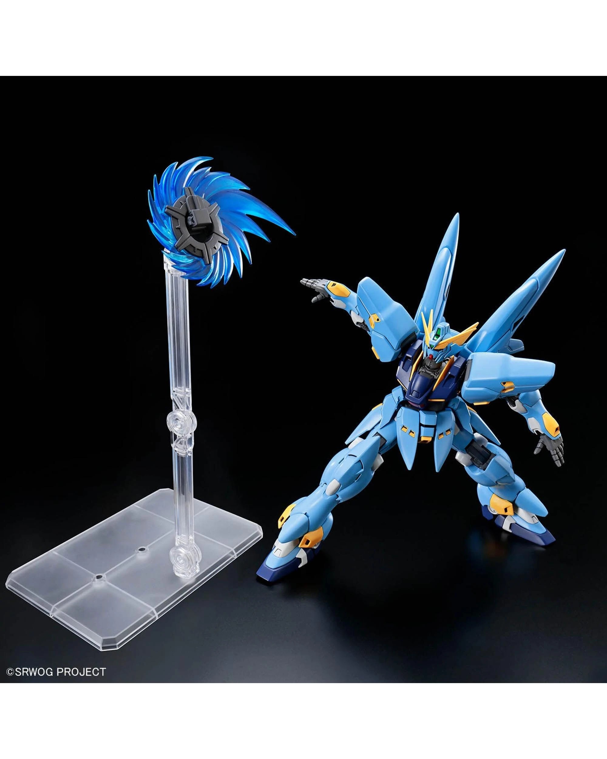 4 Bandai Super Robot Wars High Grade Huckebein PTX-08R Model Kit, 4 of 9