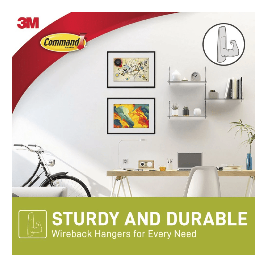 4 3M Command Wire-Backed Picture Hanging Hook, 4 of 9