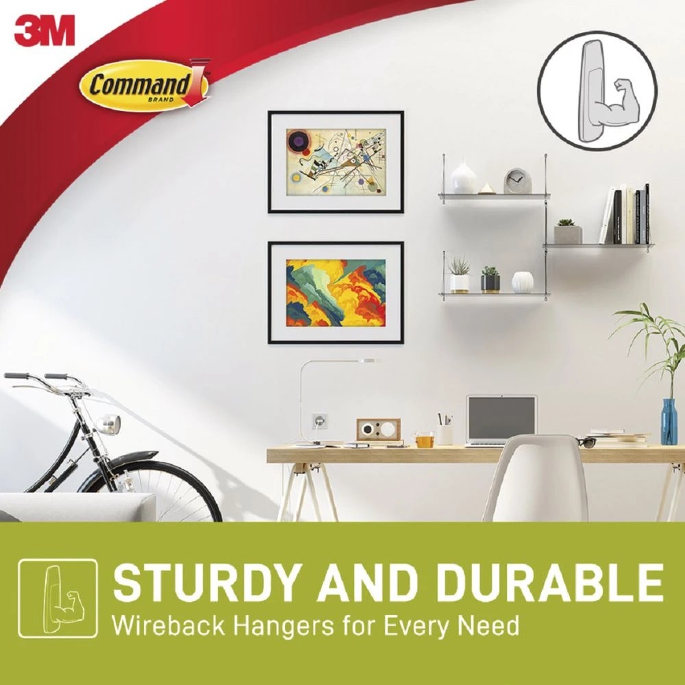 4 3M Command Wire-Backed Picture Hanging Hook, 4 of 9