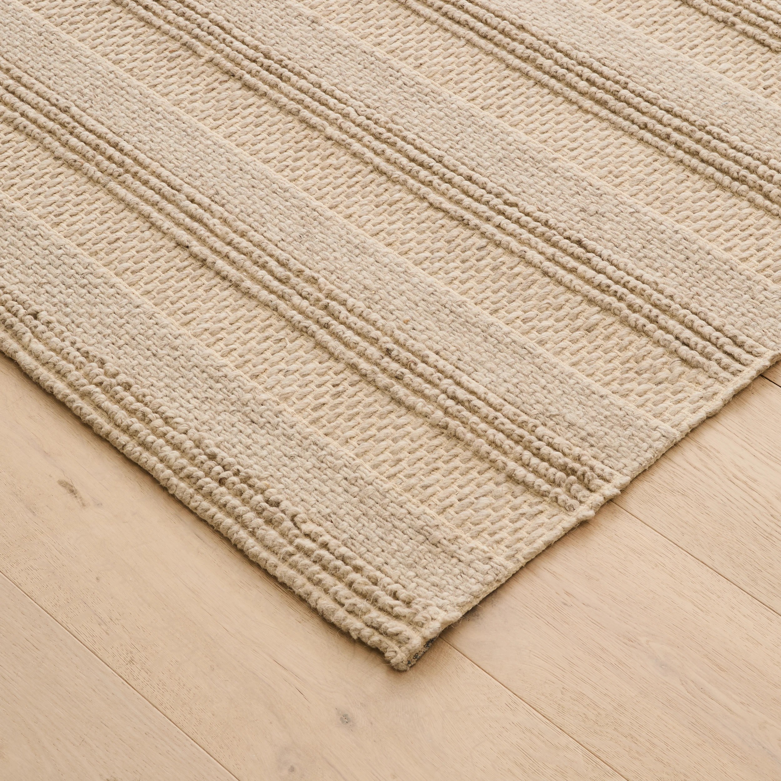 2 Ivy Wool Blend Rug - Natural, Large - 235cm x 160cm, 2 of 8