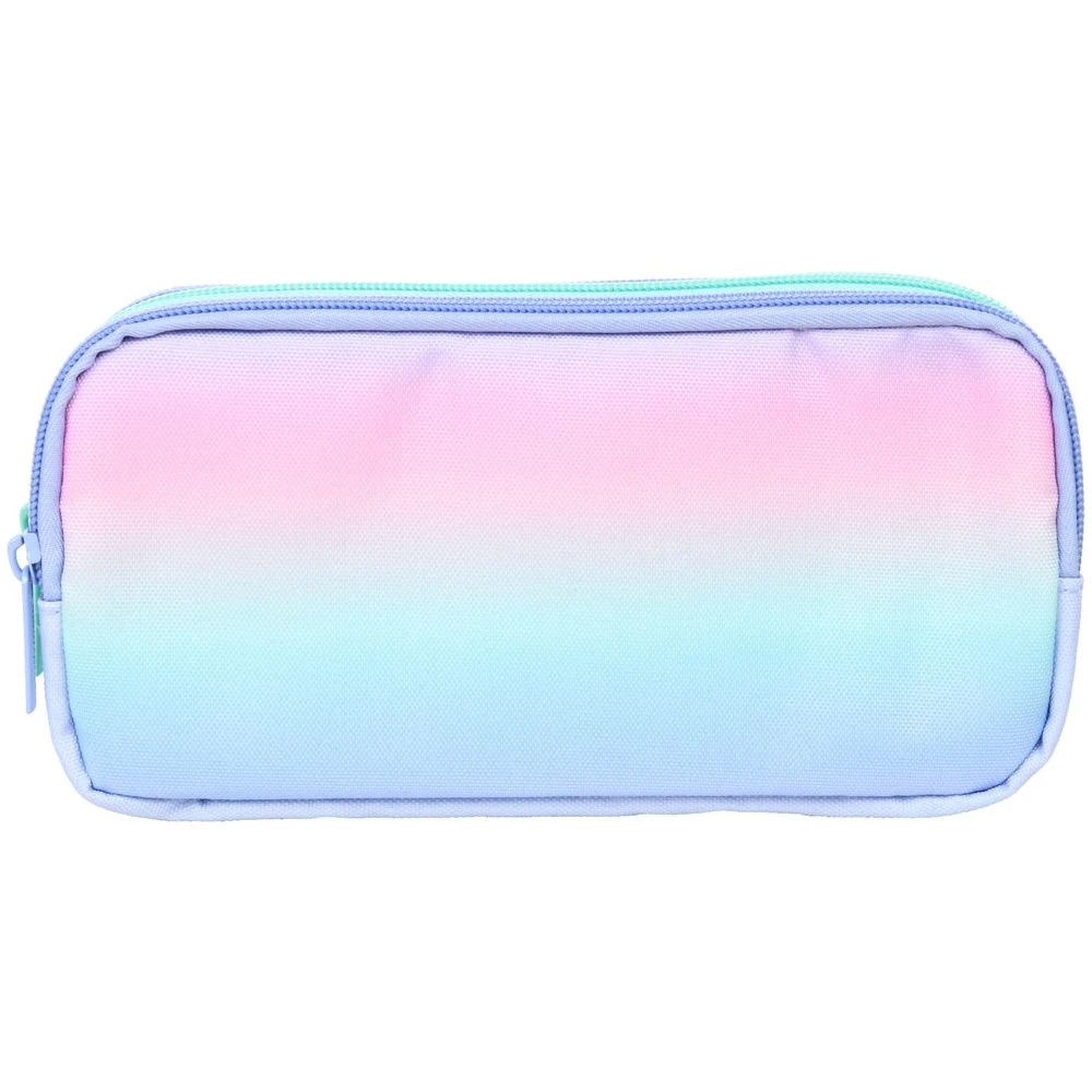 2 Studymate Triple Zip Pencil Case Multi Ombre, 2 of 3