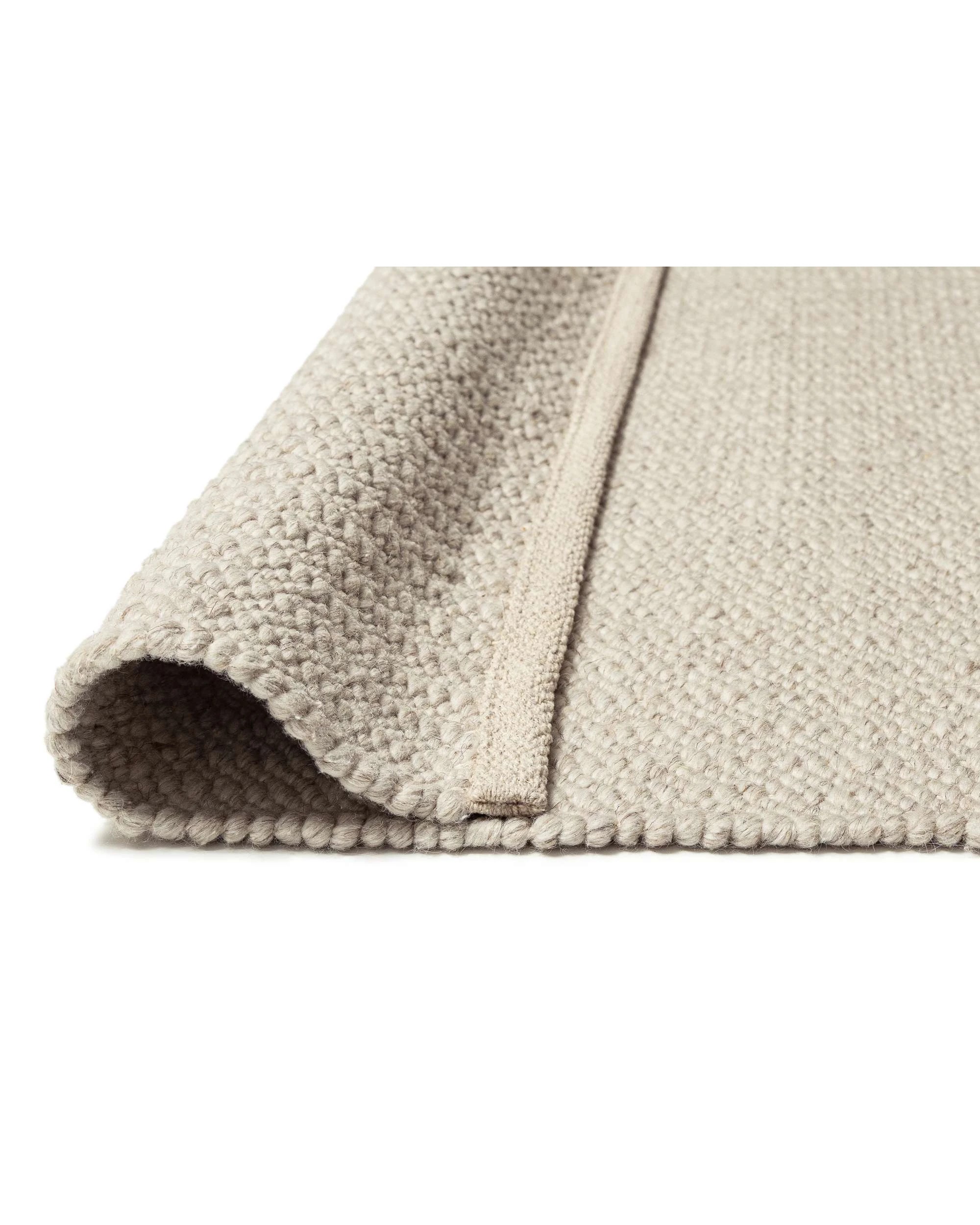 5 Loopsie Laramie Neutral Wool Rug-330cm x 240cm - White, 5 of 8