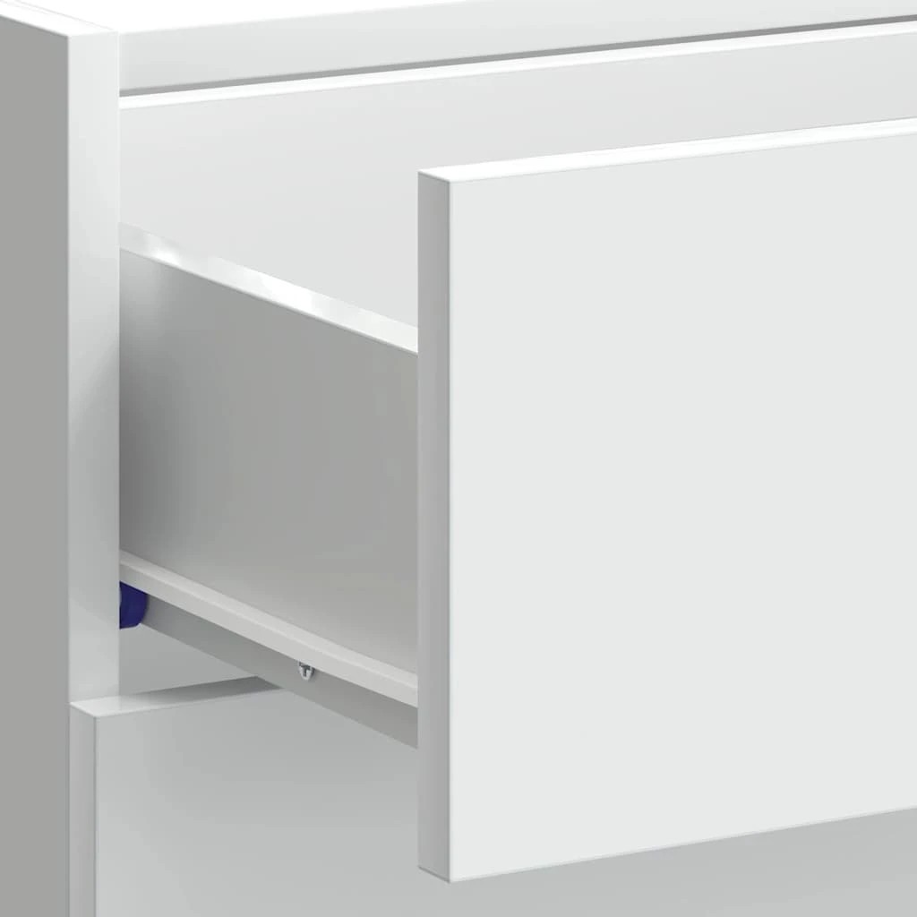 9 vidaXL Sleek Kitchen Cabinet Adjustable Feet - White, 9 of 9