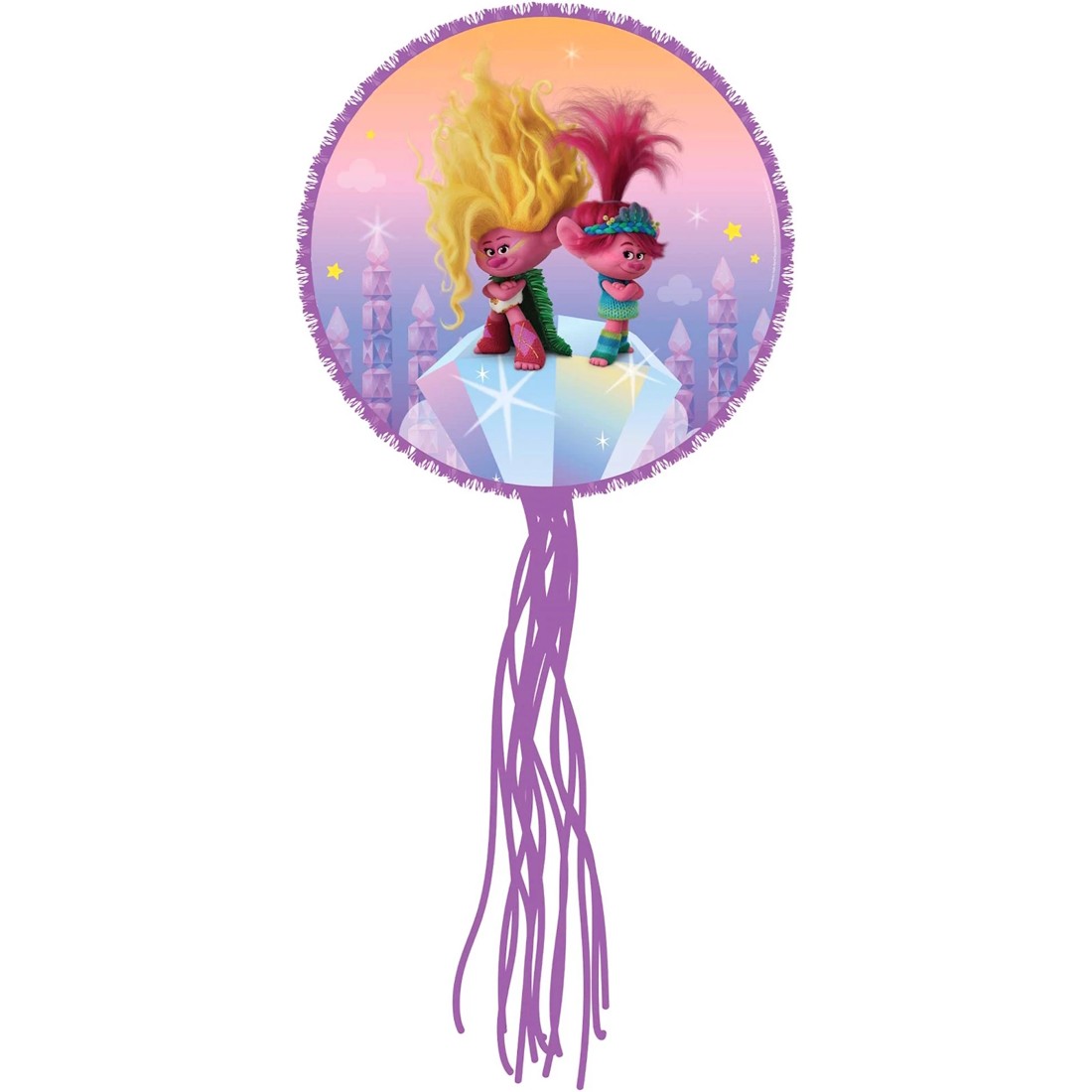 1 Amscan Trolls Band Together Pull String Pinata, 1 of 1