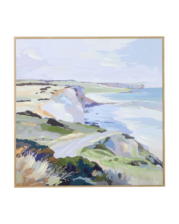 Morning Tide Framed Canvas - 80cm x 80cm