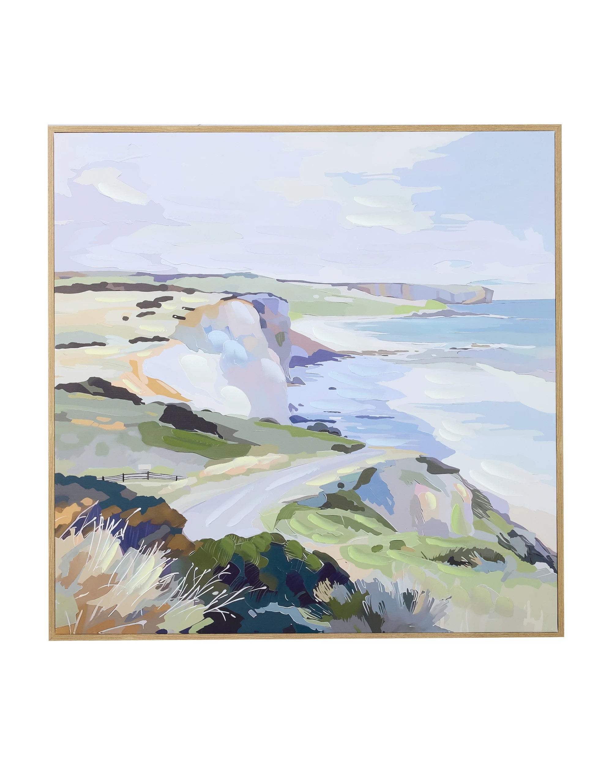 1 Morning Tide Framed Canvas - 80cm x 80cm, 1 of 5