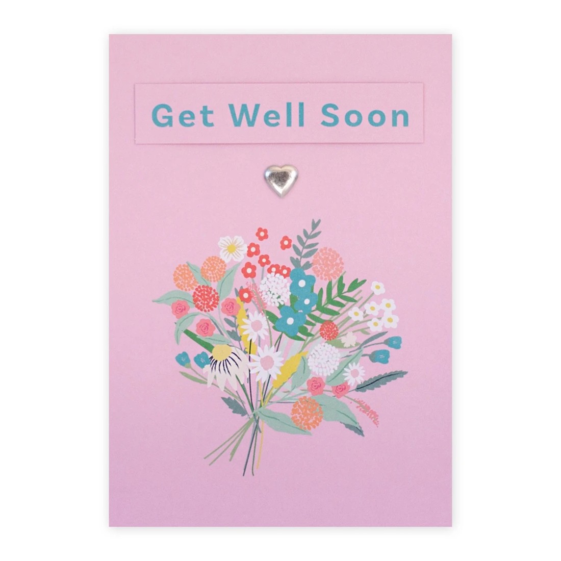 3 Connections from Hallmark Get Well Soon Card - Colourful Bouquet, 3 of 3