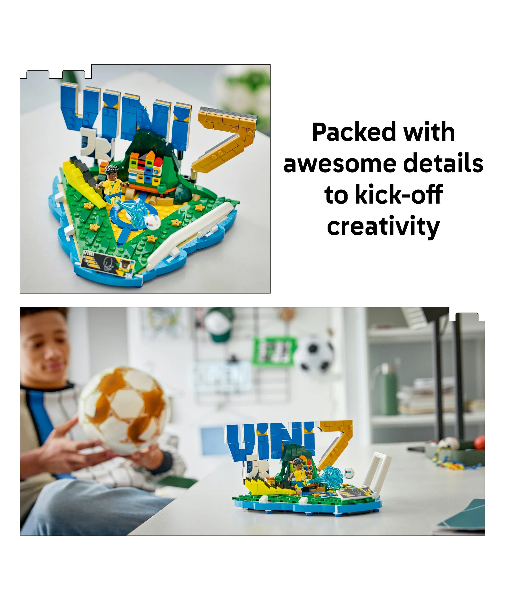 4 LEGO Editions Football Vini Jr. Football Highlights 43027, 4 of 10