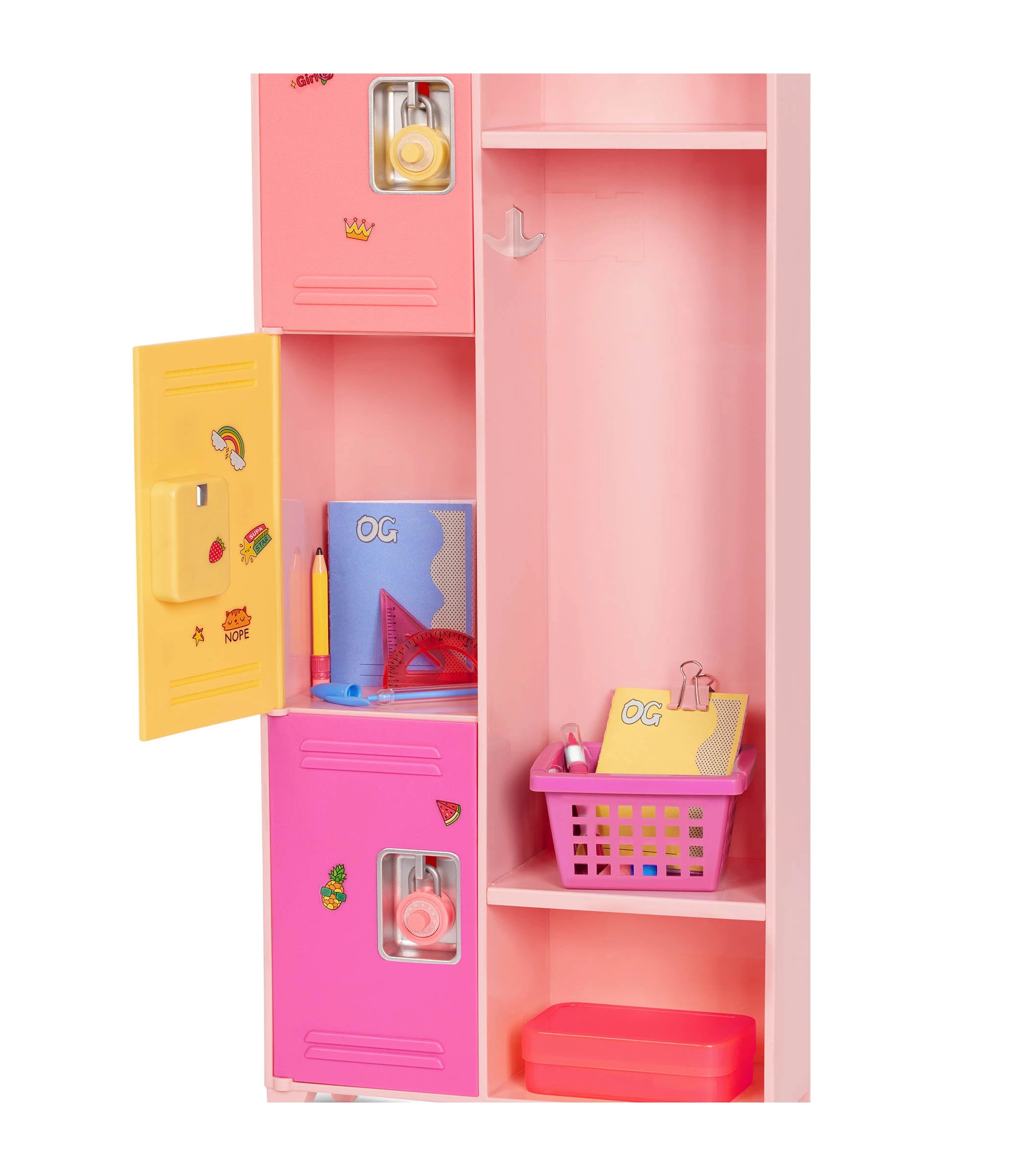 5 Our Generation School Spirit Locker Set - Multi, 5 of 5