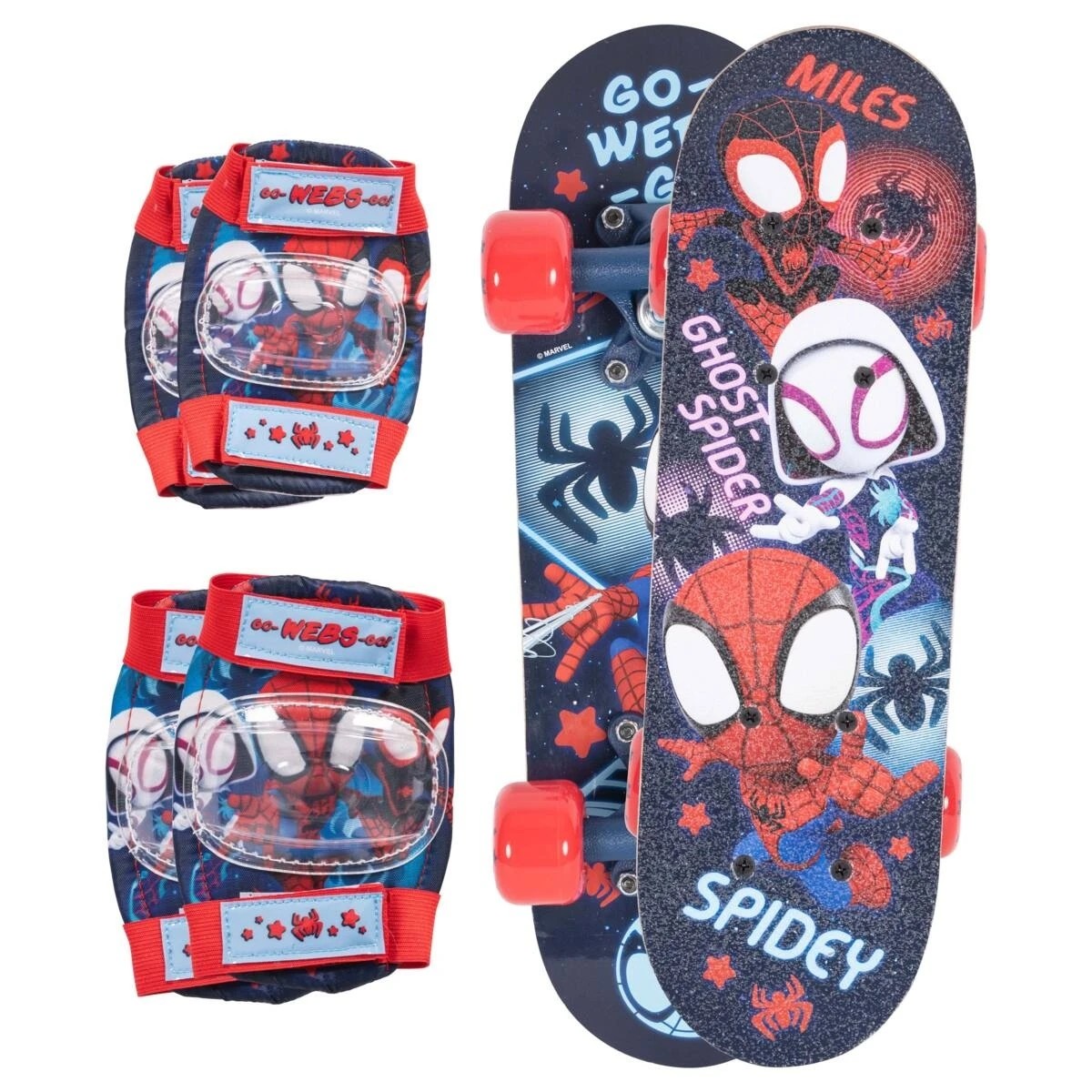 1 Disney Junior Marvel Spidey and His Amazing Friends Skateboard Combo Set, 1 of 5