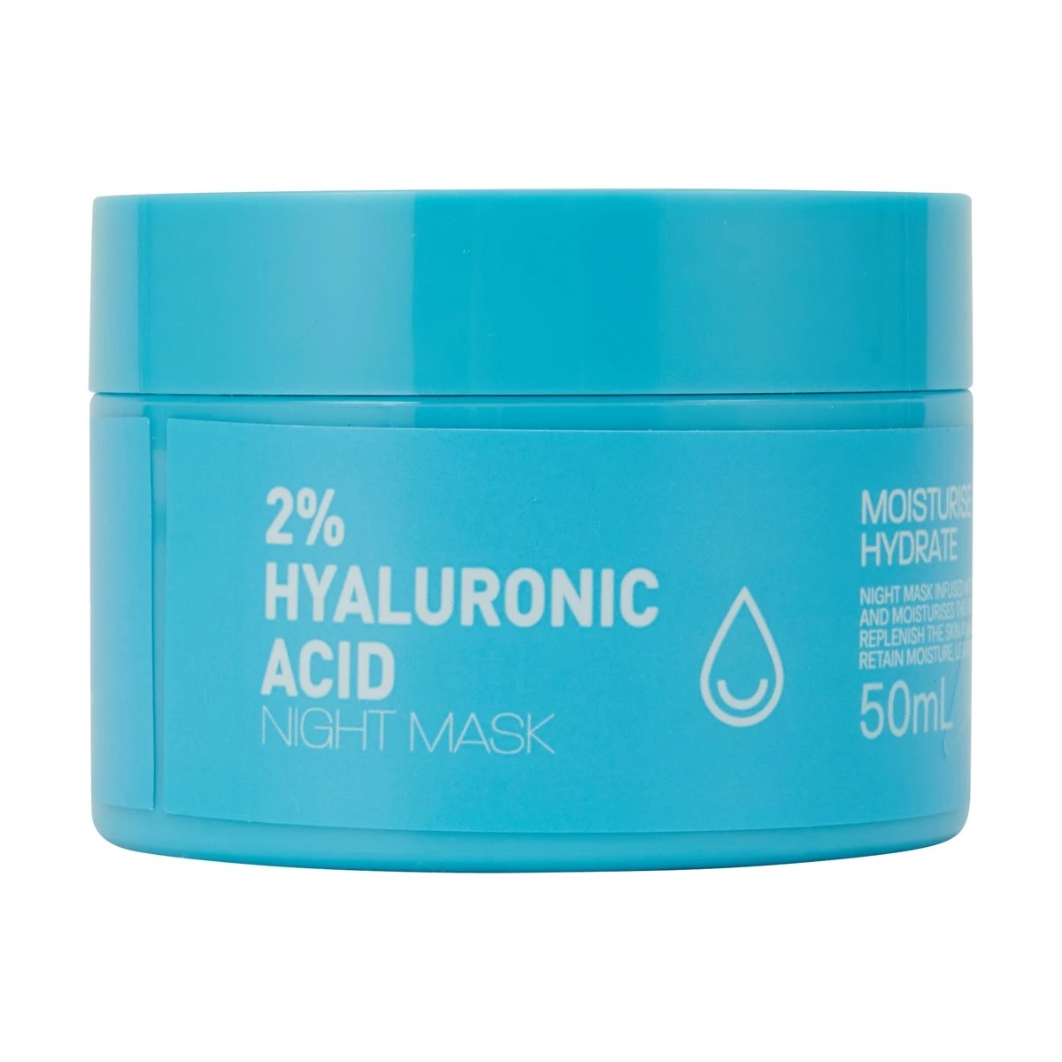 2 Moisturise & Hydrate Night Mask 50ml - 2% Hyaluronic Acid, 2 of 6